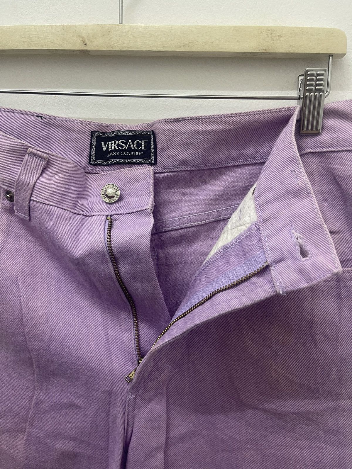 Versace Jeans Couture Rare Vintage VERSACE JEANS COUTURE Distressed Denim Size US 32 / EU 48 - 9 Thumbnail