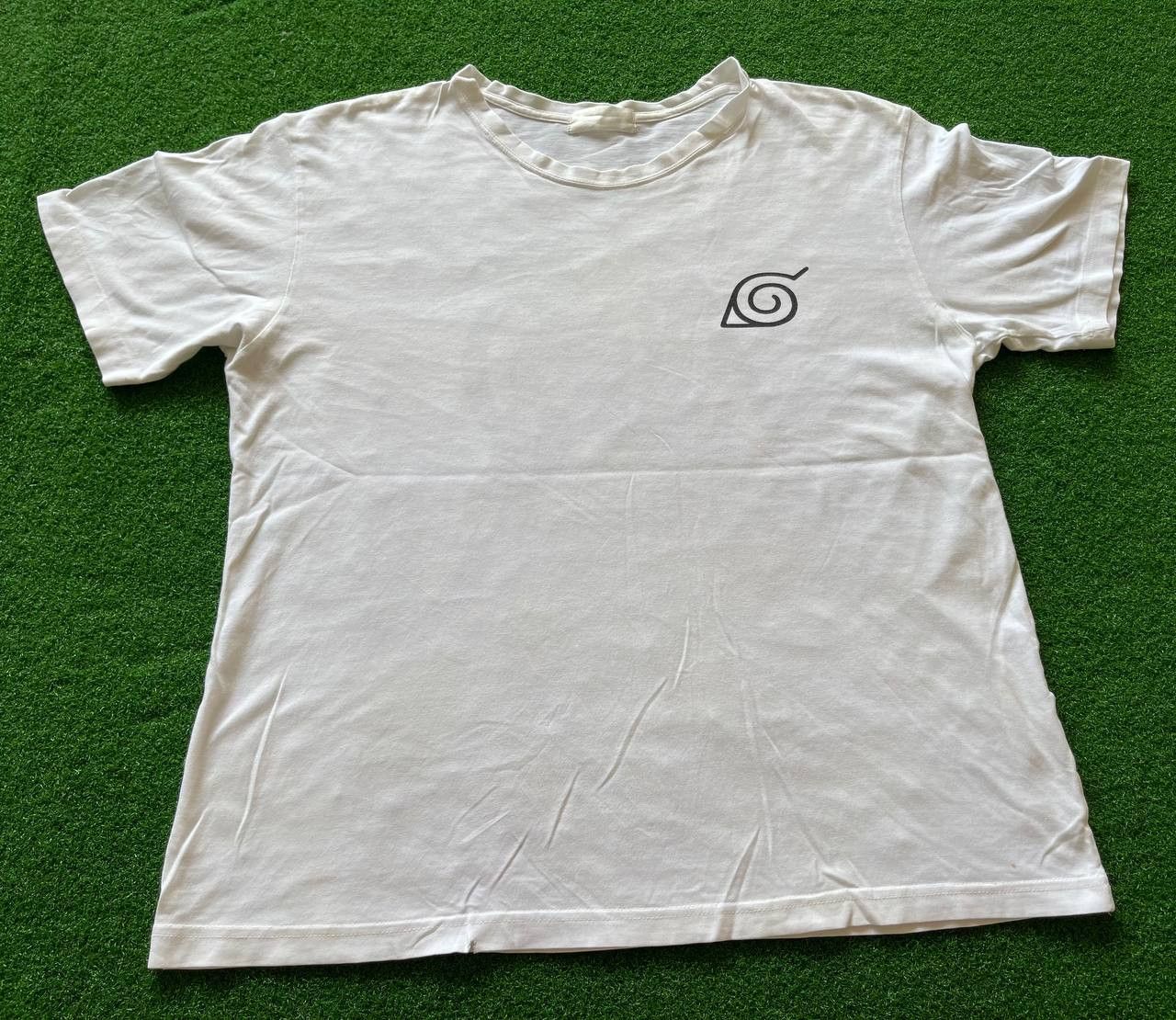 Anime × Cartoon Network × Vintage Naruto Kakashi Hatake Anime White Shirt/ Evangelion Size US M / EU 48-50 / 2 - 6 Thumbnail