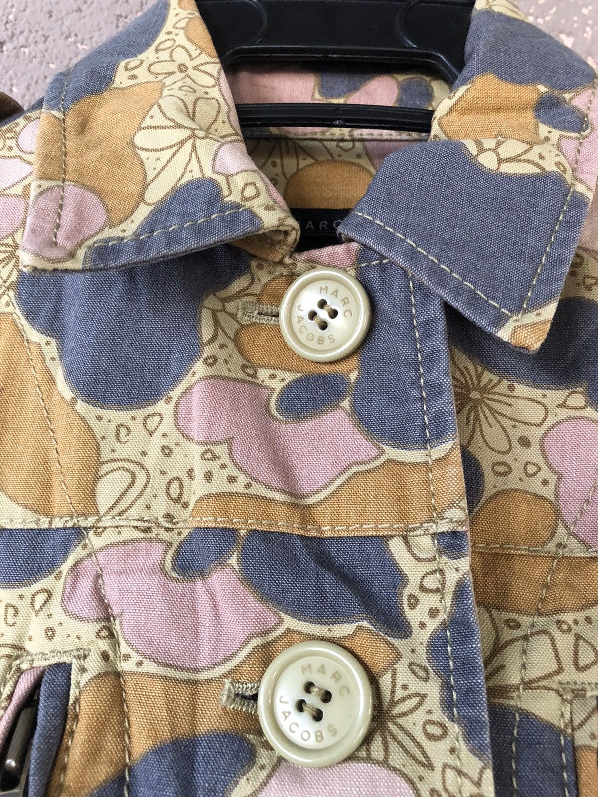 Jacobs By Marc Jacobs Rare Vintage Marc Jacobs Floral Camo Jacket Size S / US 4 / IT 40 - 2 Thumbnail