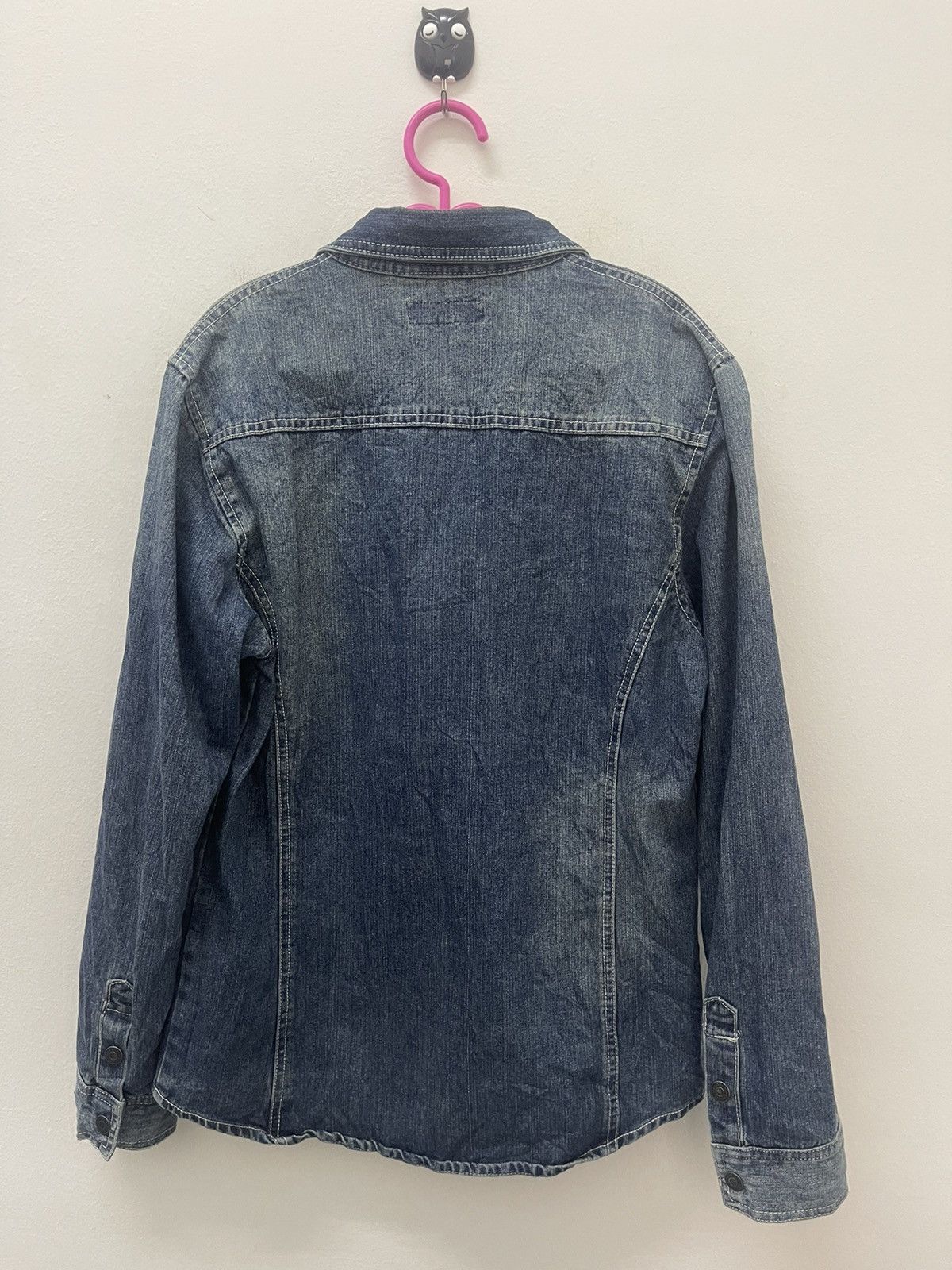 In The Attic Rare Vintage IN THE ATTIC Ambitious Denim Jeans Shirt Size US L / EU 52-54 / 3 - 7 Thumbnail
