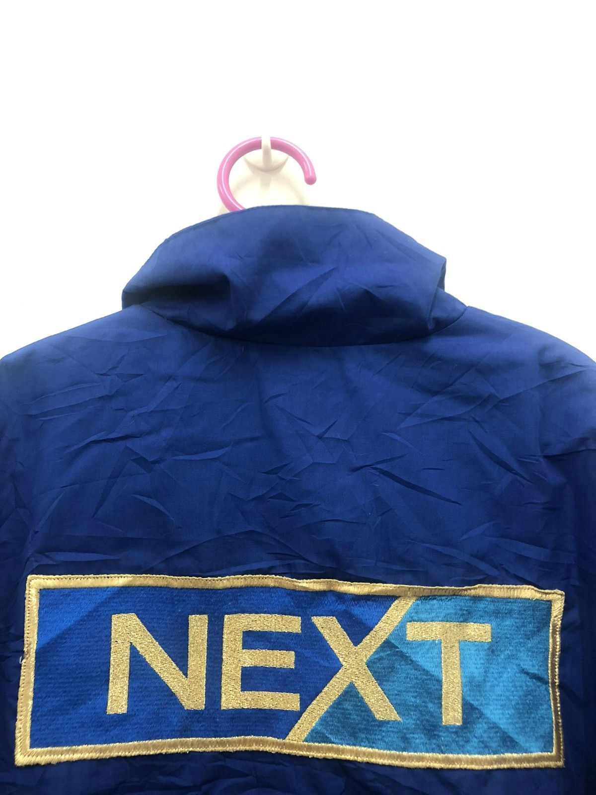 NEXT Rare Vintage NEXT Racing Spell Out Big Logo Bomber Jacket Size US L / EU 52-54 / 3 - 2 Thumbnail