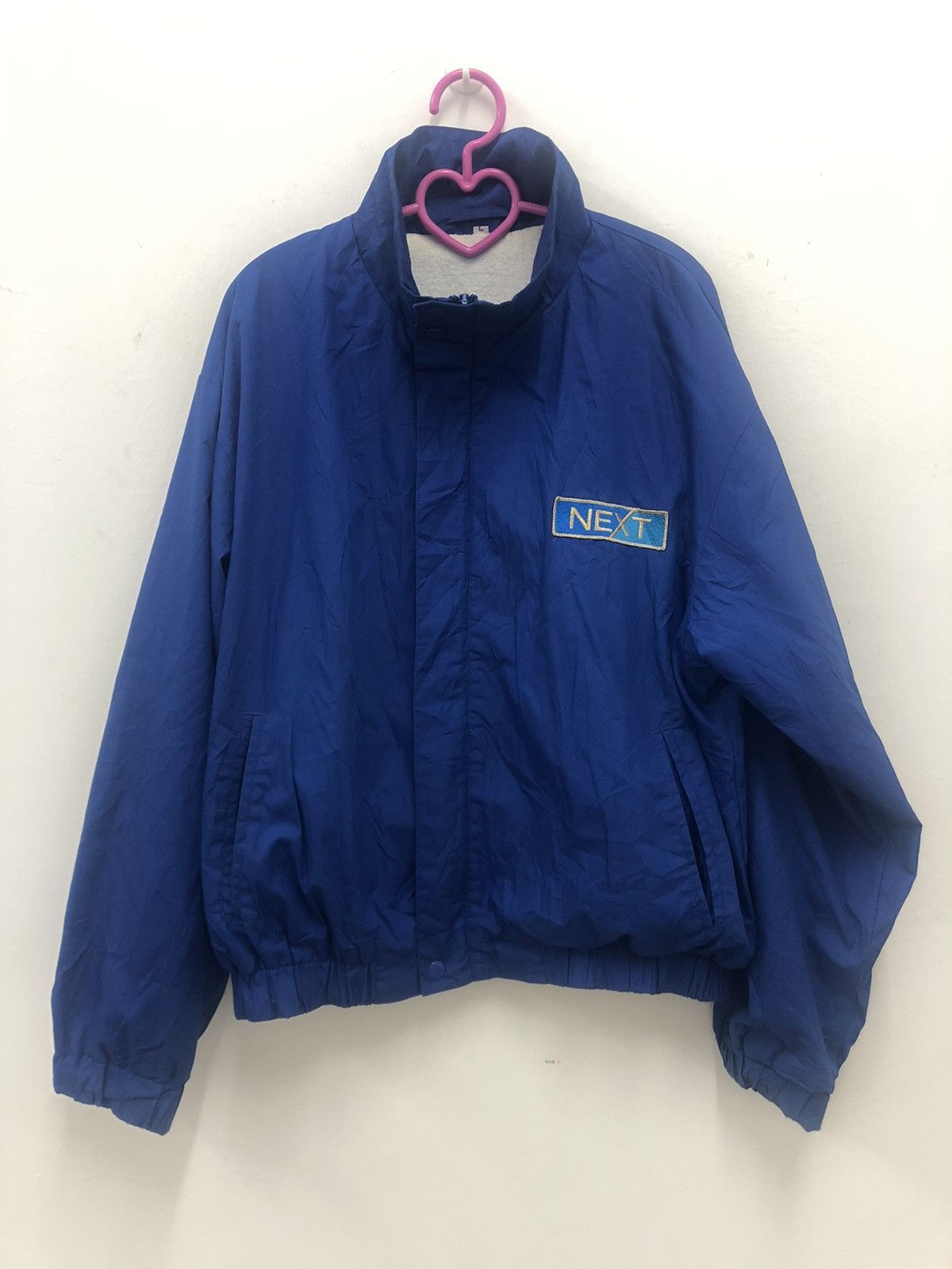 NEXT Rare Vintage NEXT Racing Spell Out Big Logo Bomber Jacket Size US L / EU 52-54 / 3 - 3 Thumbnail
