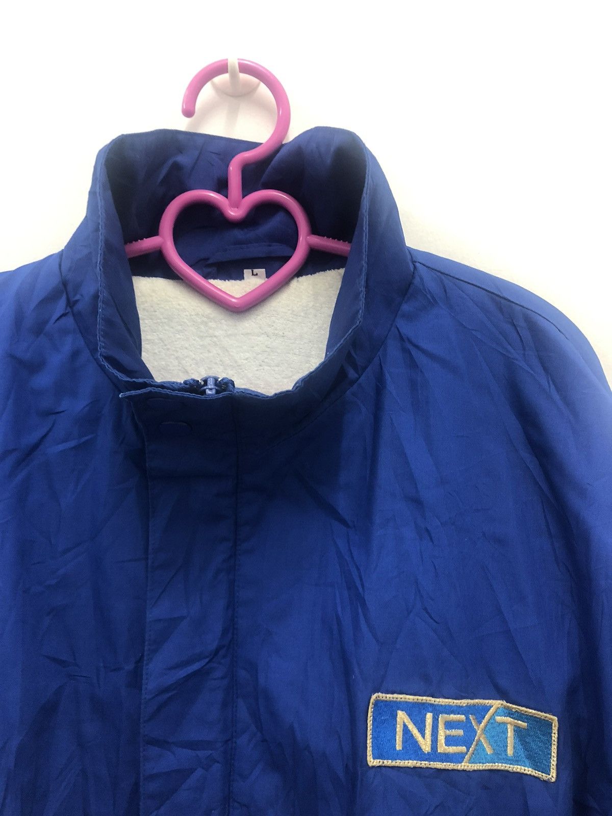NEXT Rare Vintage NEXT Racing Spell Out Big Logo Bomber Jacket Size US L / EU 52-54 / 3 - 4 Thumbnail