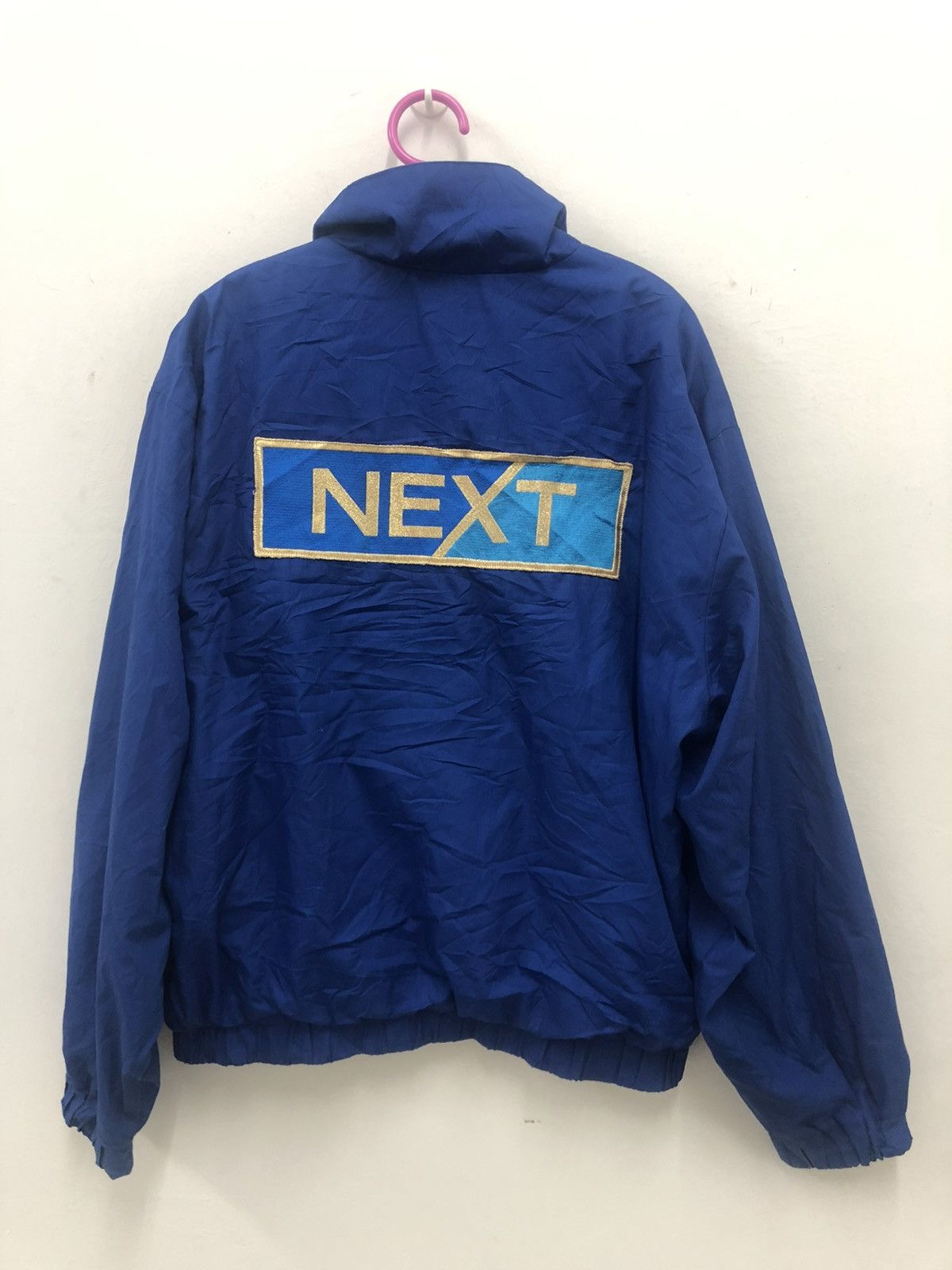 NEXT Rare Vintage NEXT Racing Spell Out Big Logo Bomber Jacket Size US L / EU 52-54 / 3 - 1 Thumbnail