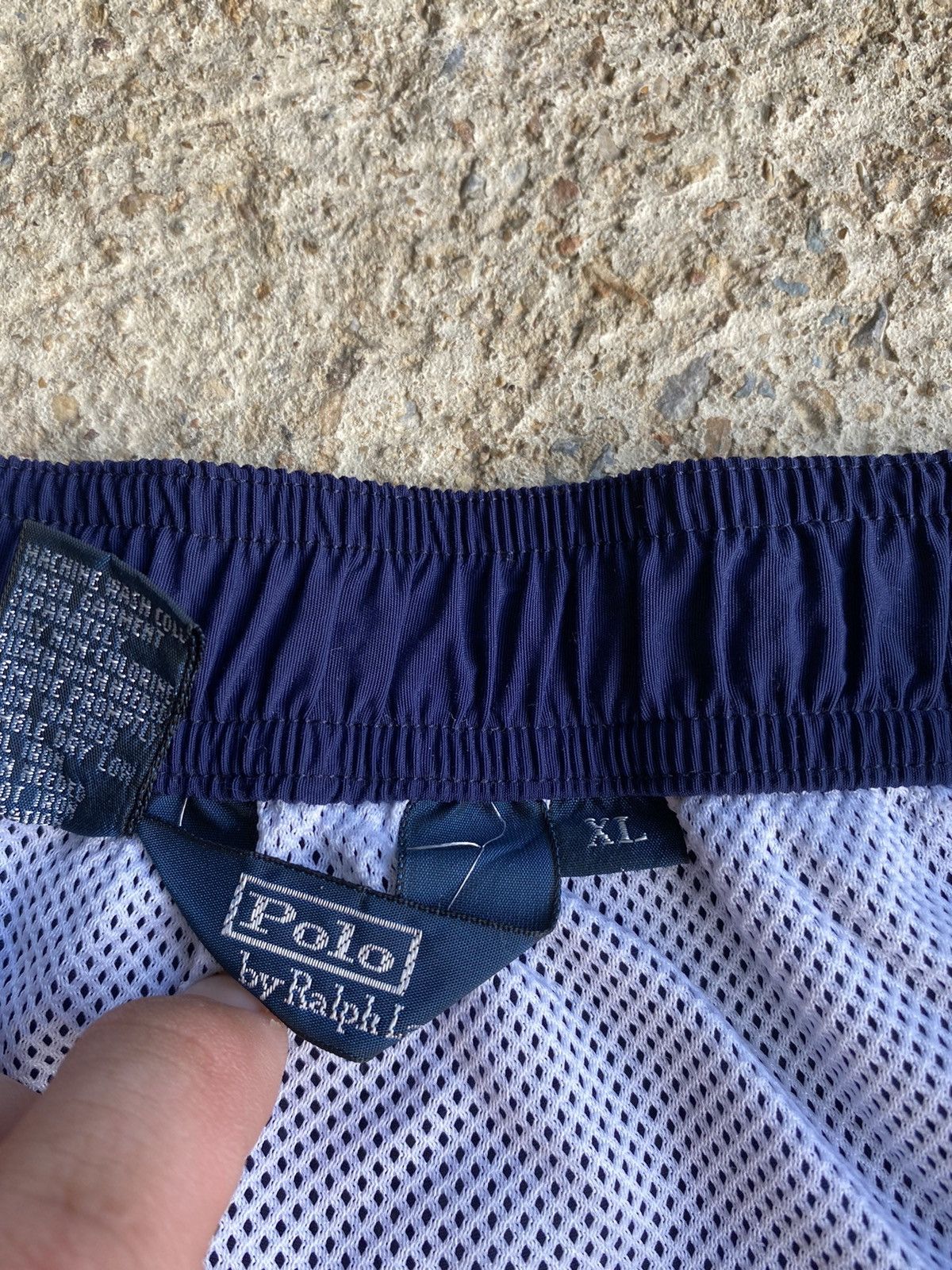 Polo Ralph Lauren × Vintage Vintage Y2K Polo Ralph Lauren Spell Out Swim Trunk Size US 34 / EU 50 - 3 Thumbnail