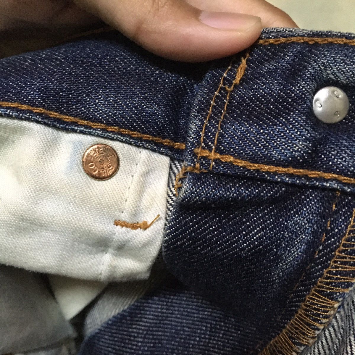 Levi's Vintage Levi’s 512 Distressed Denim Jeans Size US 30 / EU 46 - 8 Thumbnail