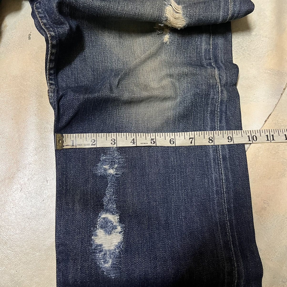 Levi's Vintage Levi’s 512 Distressed Denim Jeans Size US 30 / EU 46 - 16 Thumbnail