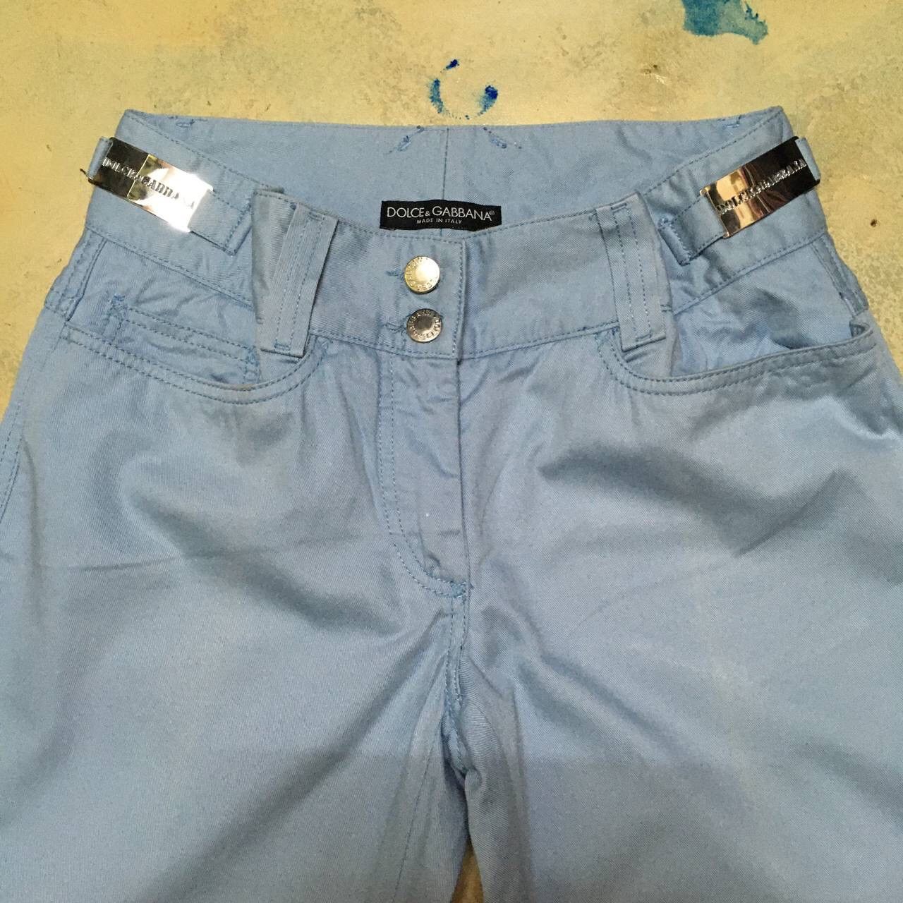 Dolce & Gabbana Dolce & Gabbana Made in Italy Casual Baggy Pants Size US 30 / EU 46 - 2 Thumbnail
