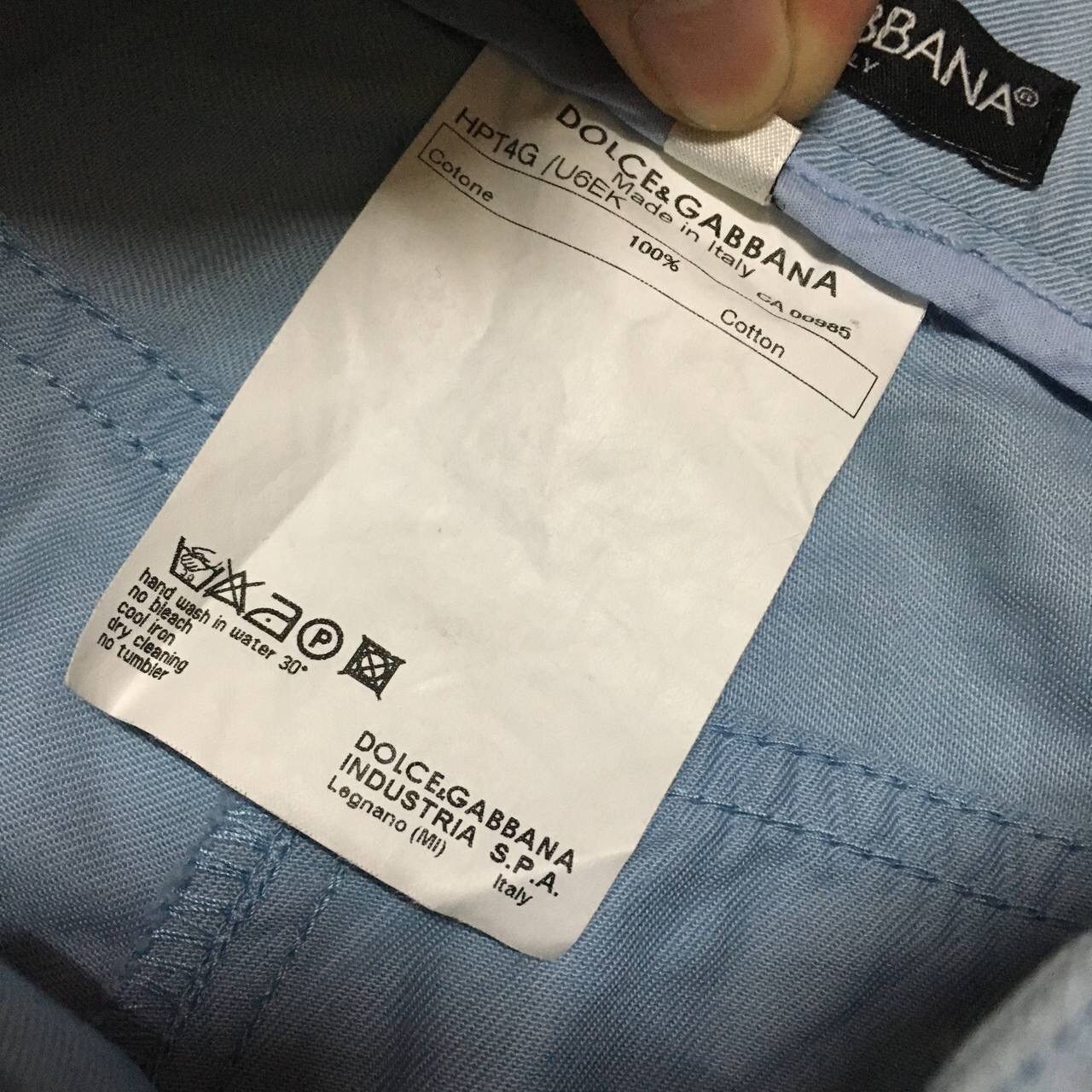 Dolce & Gabbana Dolce & Gabbana Made in Italy Casual Baggy Pants Size US 30 / EU 46 - 9 Thumbnail