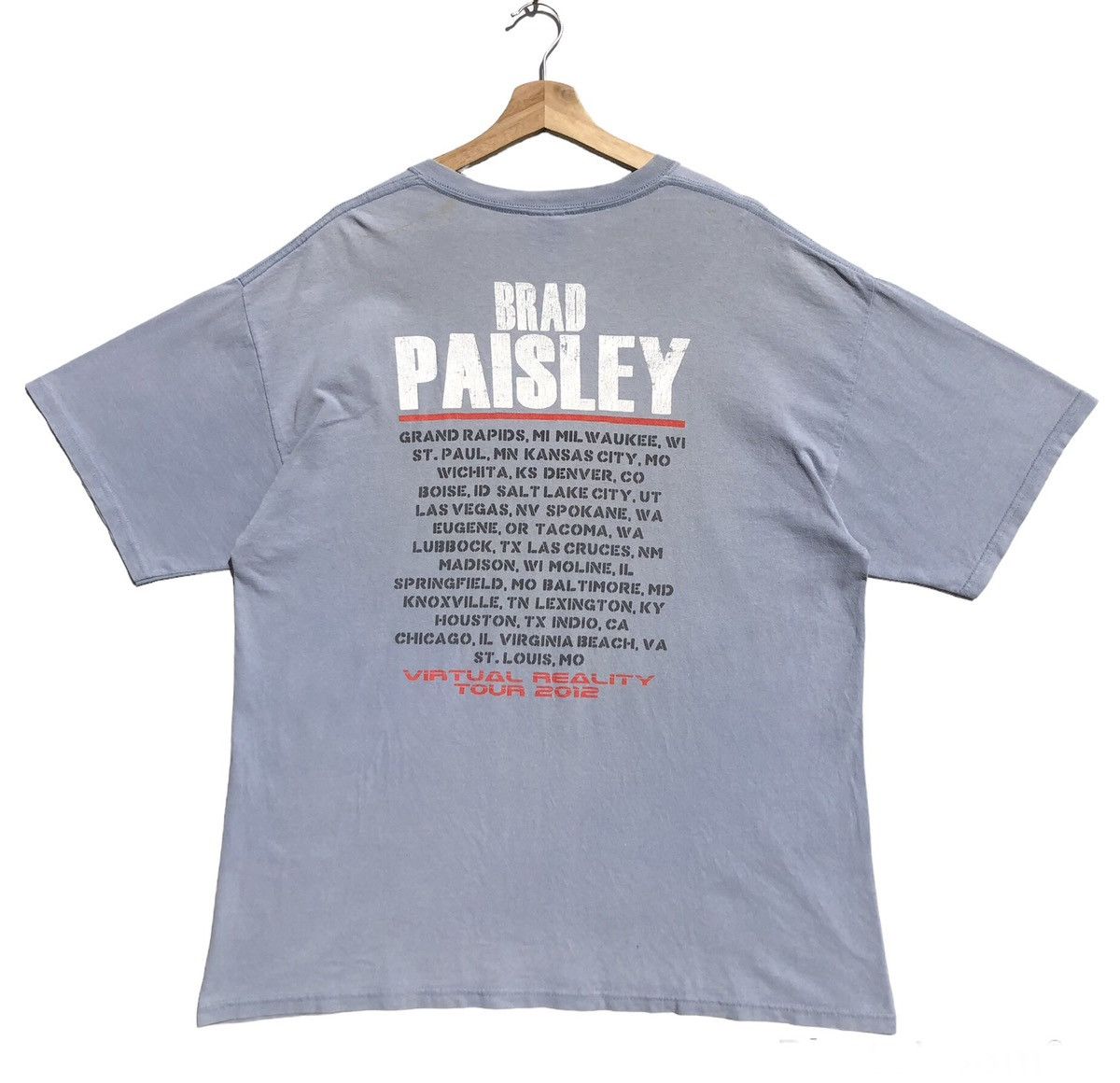 Band Tees RARE🔥 Brad Paisley Size US XL / EU 56 / 4 - 2 Thumbnail