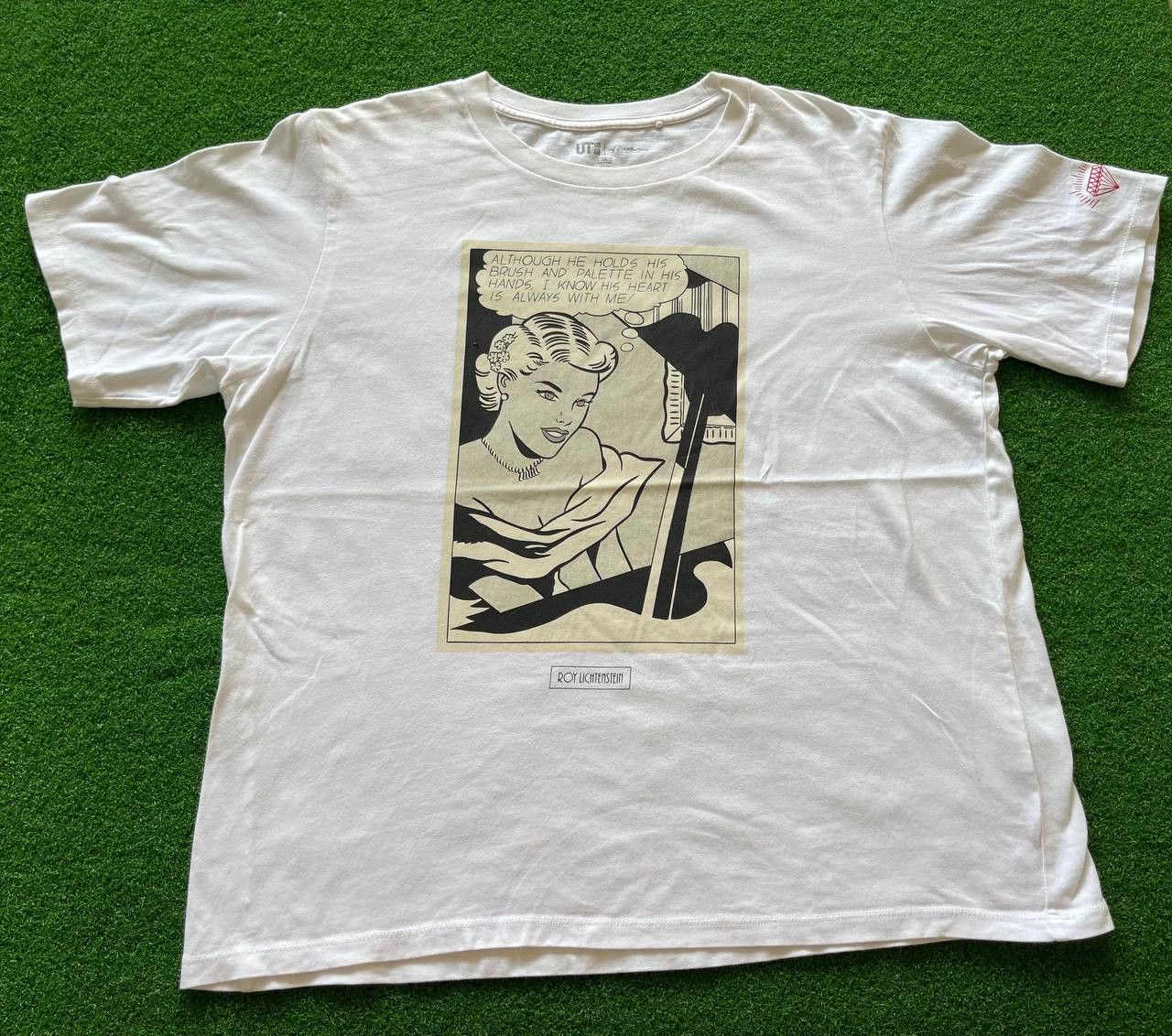 Designer × Japanese Brand Roy Lichtenstein Limited Rare Graphic T-Shirt Size US XXL / EU 58 / 5 - 2 Thumbnail