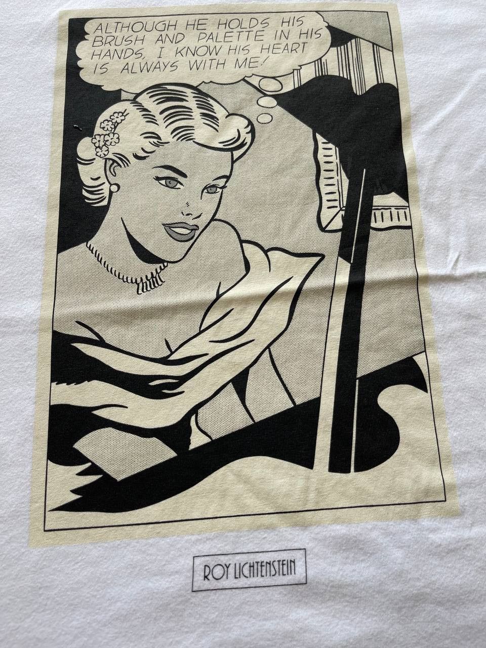 Designer × Japanese Brand Roy Lichtenstein Limited Rare Graphic T-Shirt Size US XXL / EU 58 / 5 - 1 Thumbnail