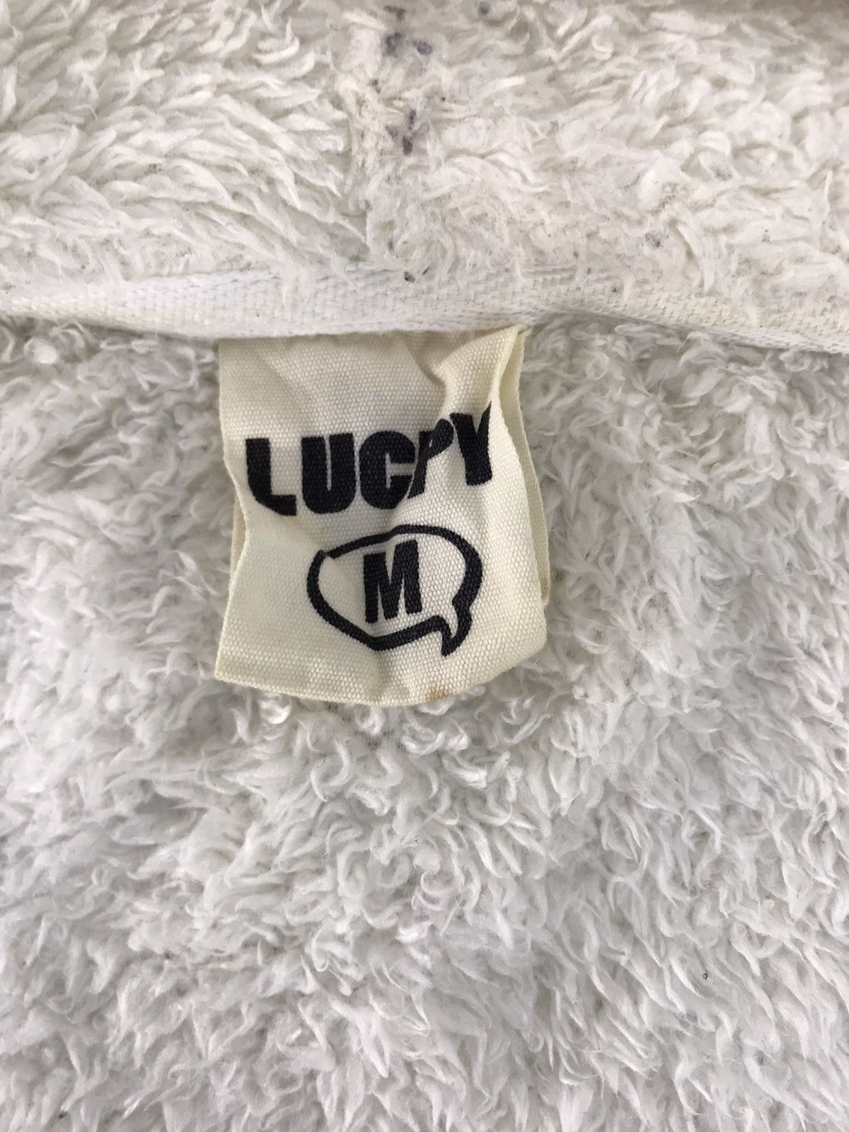 Japanese Brand Vintage Lucpy Hoodies Zipper Style Embroidery Logo Size L Size US M / EU 48-50 / 2 - 6 Thumbnail