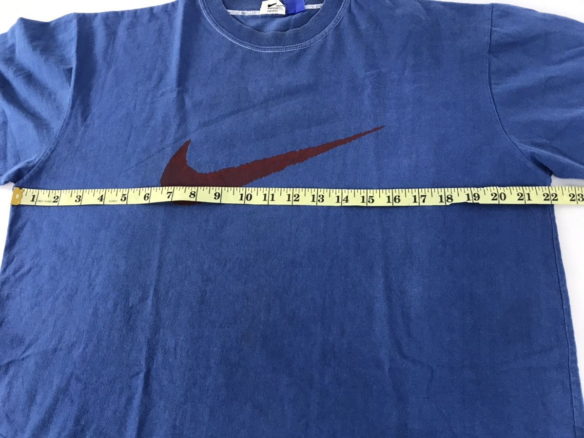 Nike 90s Nike Swoosh Big Logo Blue Label Sportswear Size US L / EU 52-54 / 3 - 7 Thumbnail