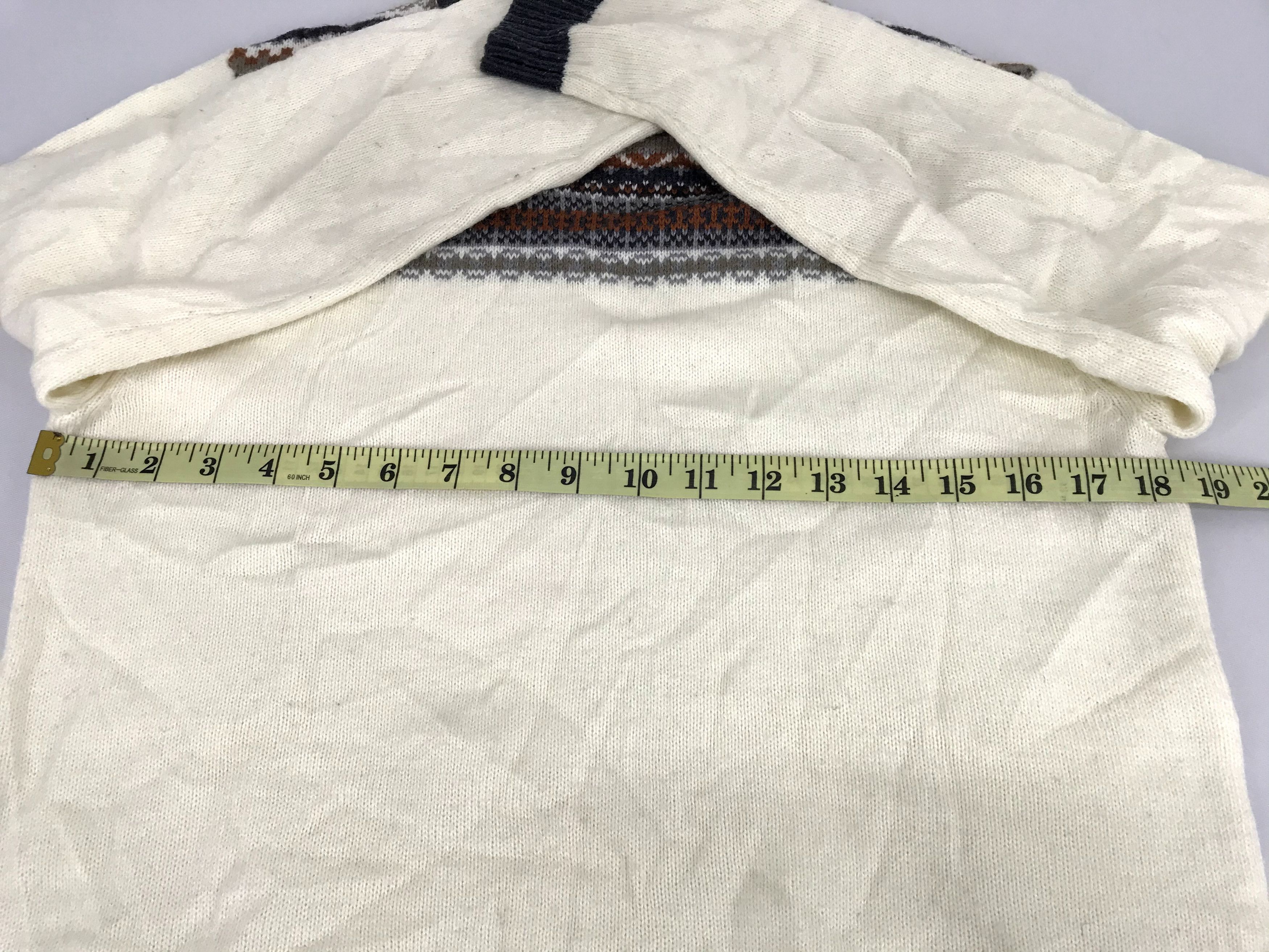 Japanese Brand Vintage Style Ethic Native Striped Sweatshirt Streetwear Size US S / EU 44-46 / 1 - 7 Thumbnail