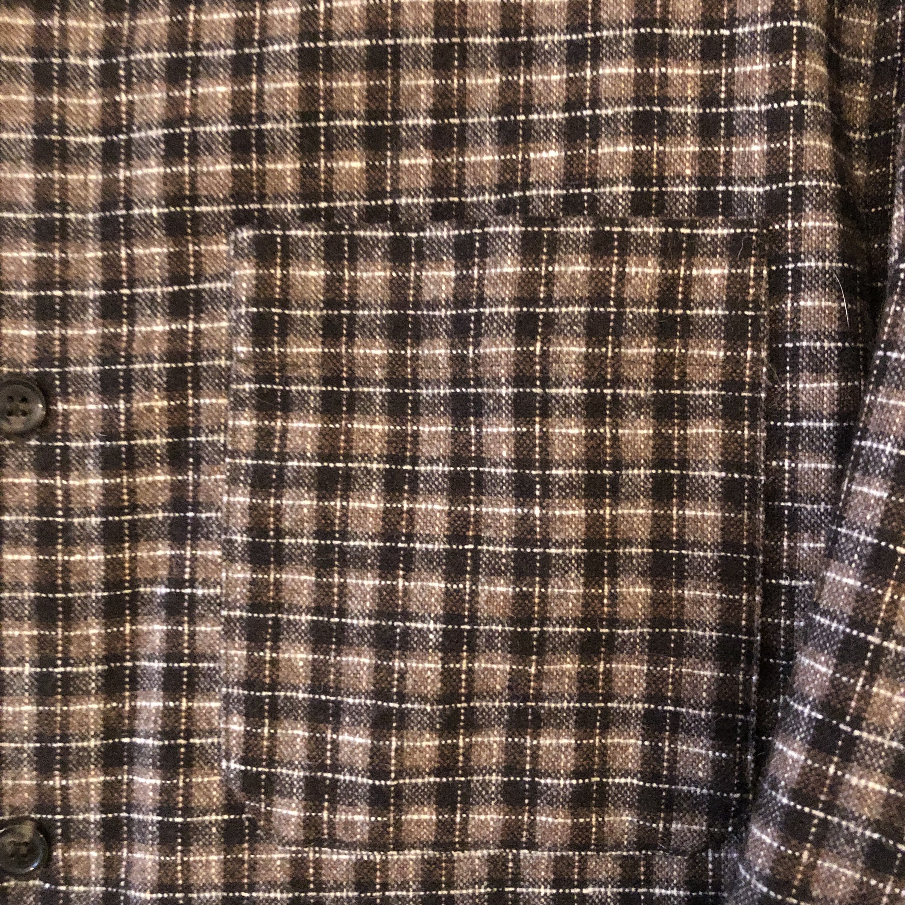A.P.C. A.P.C Plaid Wool Flannel Size ONE SIZE - 2 Thumbnail