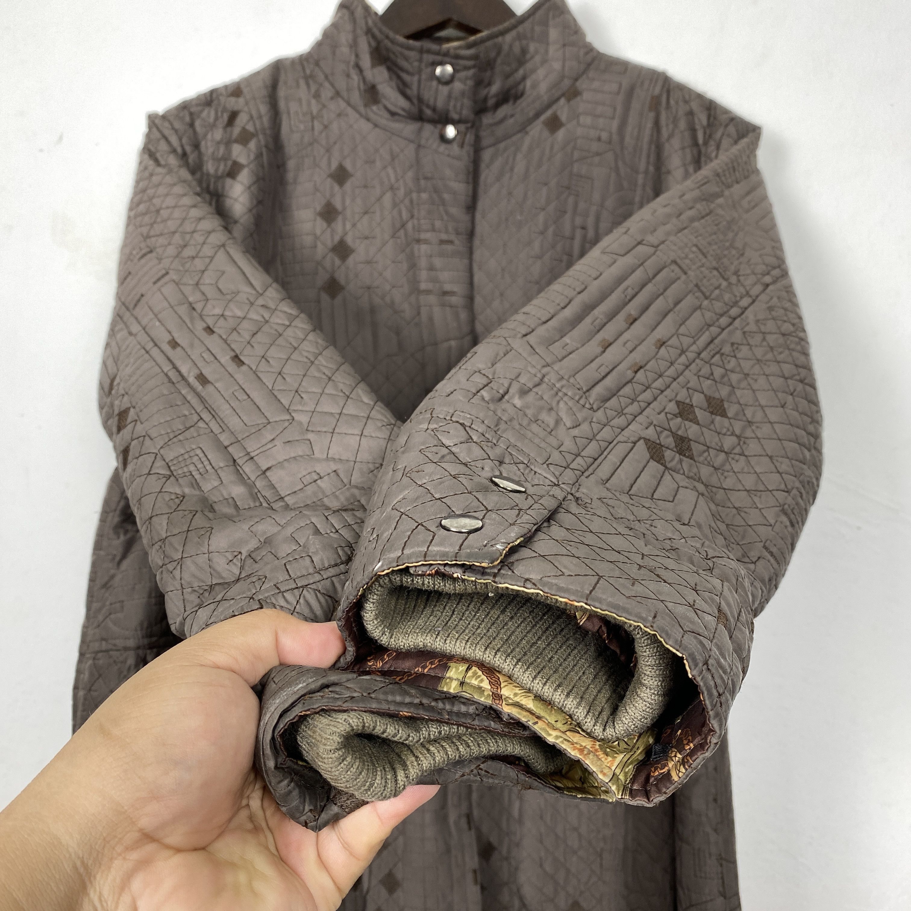 Japanese Brand Vintage 90s Luxury Lining Design Quilted Jacket J0206 Size M / US 6-8 / IT 42-44 - 8 Thumbnail