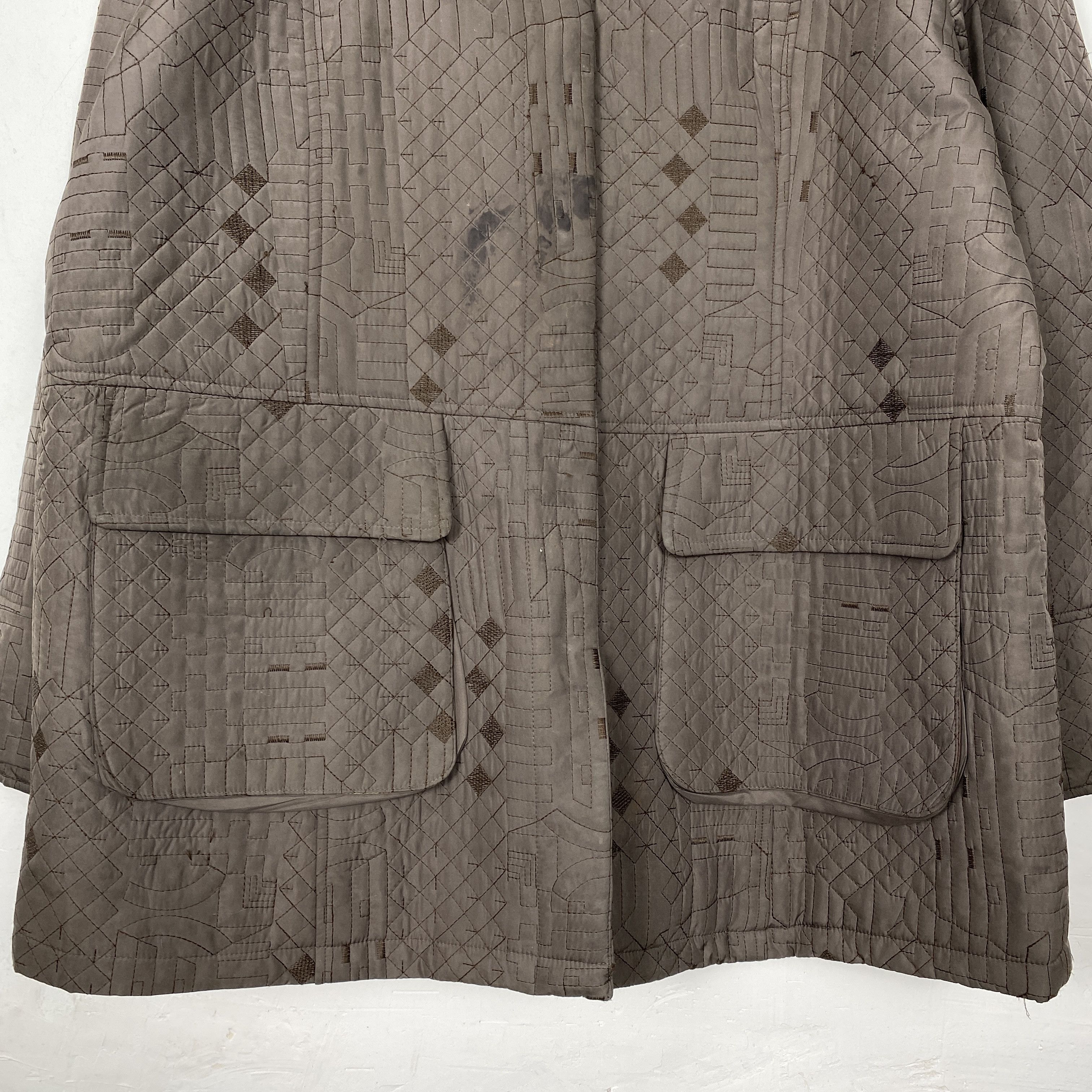 Japanese Brand Vintage 90s Luxury Lining Design Quilted Jacket J0206 Size M / US 6-8 / IT 42-44 - 6 Thumbnail