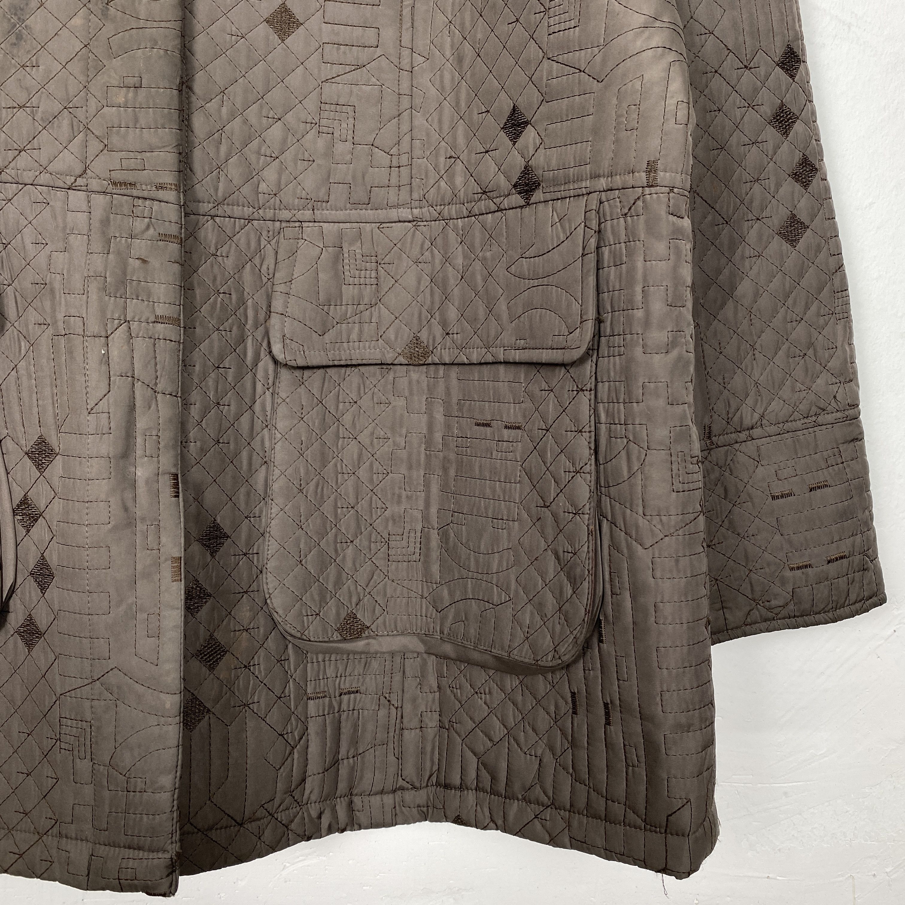 Japanese Brand Vintage 90s Luxury Lining Design Quilted Jacket J0206 Size M / US 6-8 / IT 42-44 - 5 Thumbnail