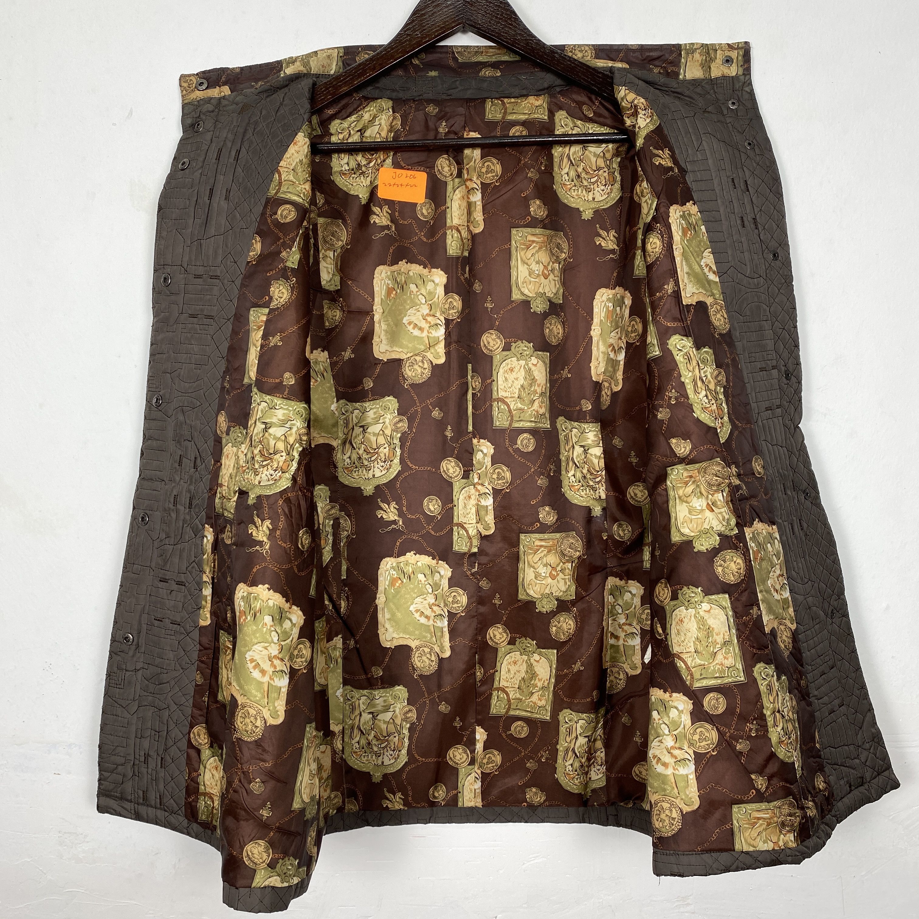 Japanese Brand Vintage 90s Luxury Lining Design Quilted Jacket J0206 Size M / US 6-8 / IT 42-44 - 2 Thumbnail
