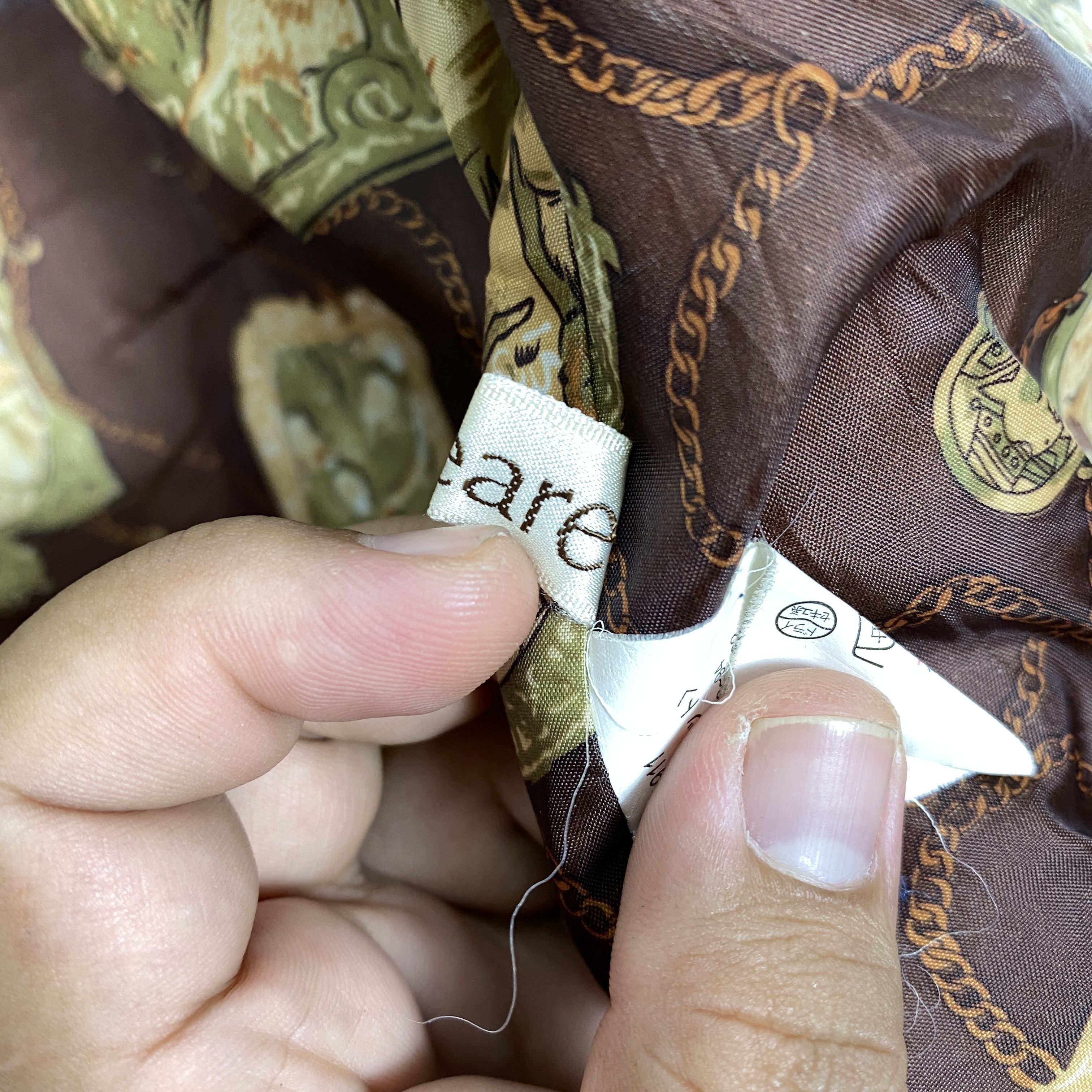Japanese Brand Vintage 90s Luxury Lining Design Quilted Jacket J0206 Size M / US 6-8 / IT 42-44 - 17 Thumbnail