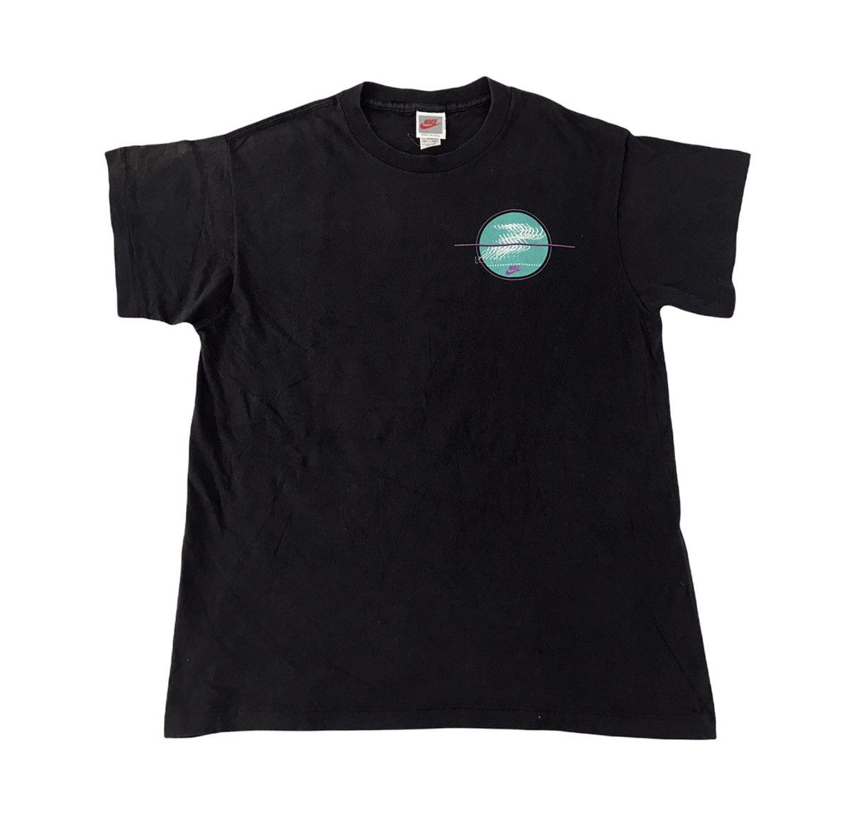 Nike 90s Nike USA Running Grey Label Tee Printed Size US L / EU 52-54 / 3 - 3 Thumbnail