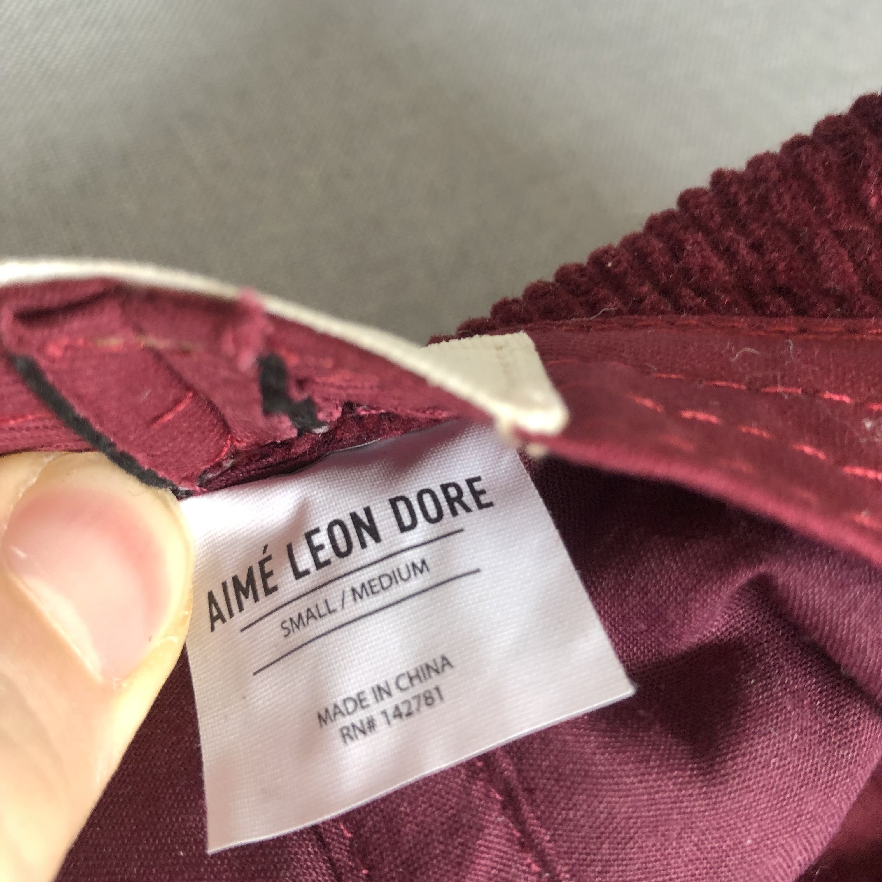 Aime Leon Dore Aime Leon Dore Corduroy Bucket Hat Size ONE SIZE - 4 Thumbnail