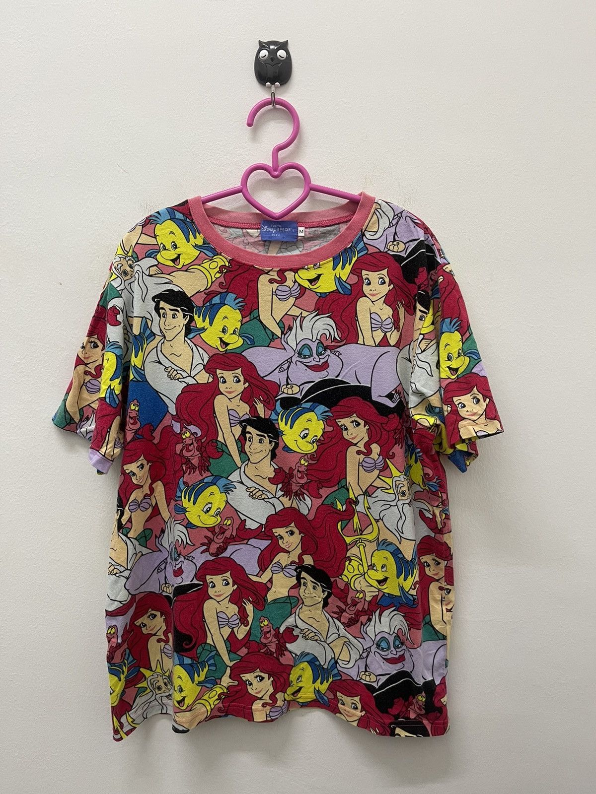 Disney Rare Vintage DISNEY The Little Mermaid Full All Over Print Size US M / EU 48-50 / 2 - 1 Thumbnail