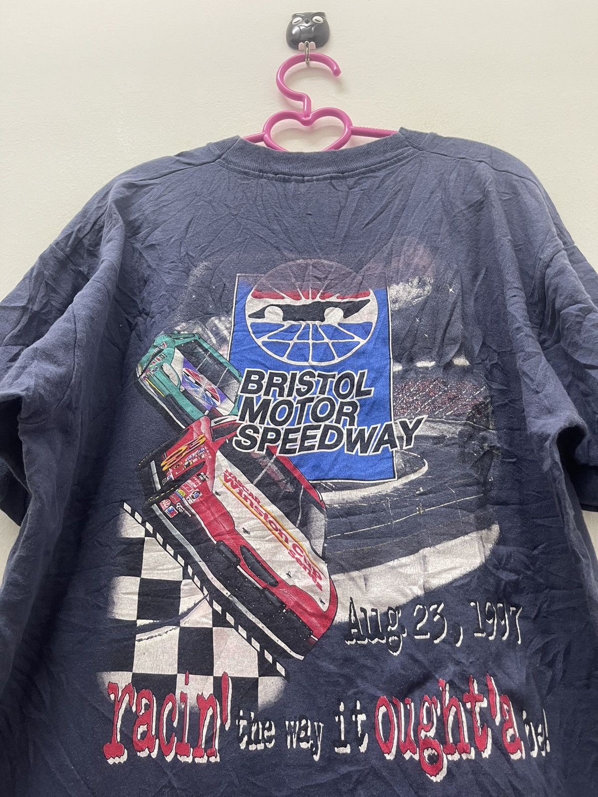 NASCAR Vintage BRISTOL MOTOR SPEEDWAY Nascar Winston Cup Series Size US L / EU 52-54 / 3 - 2 Thumbnail