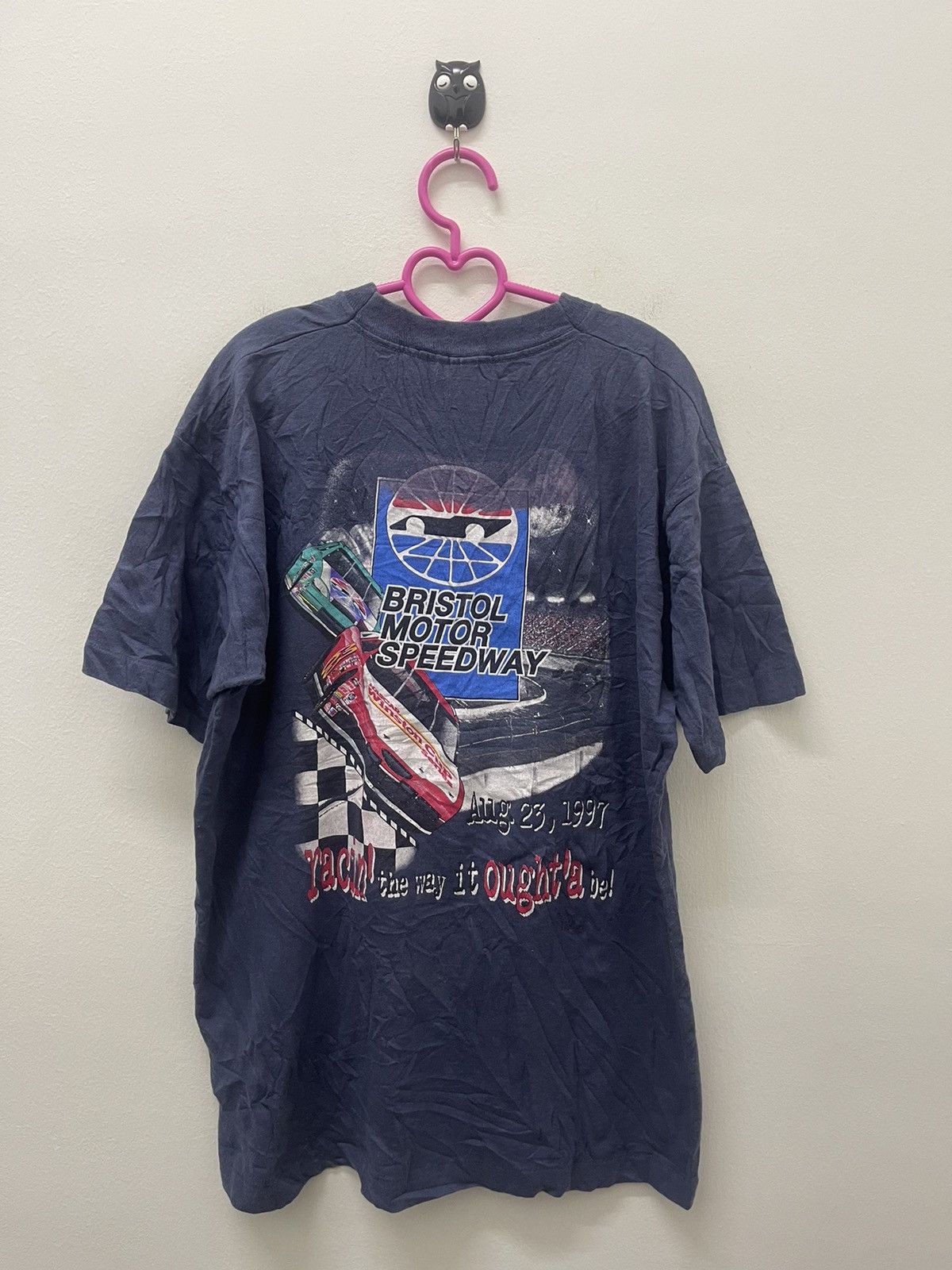 NASCAR Vintage BRISTOL MOTOR SPEEDWAY Nascar Winston Cup Series Size US L / EU 52-54 / 3 - 1 Thumbnail