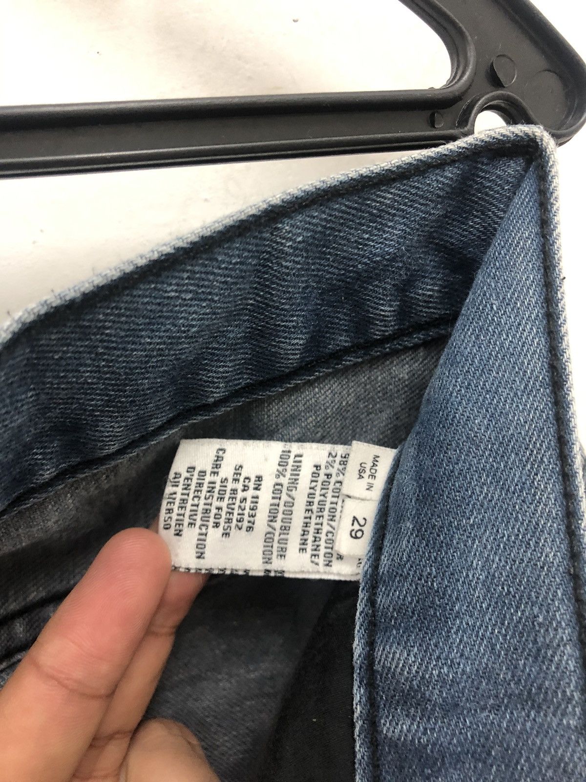 Helmut Lang Rare HELMUT LANG Denim Jeans Pant Size US 29 - 5 Thumbnail
