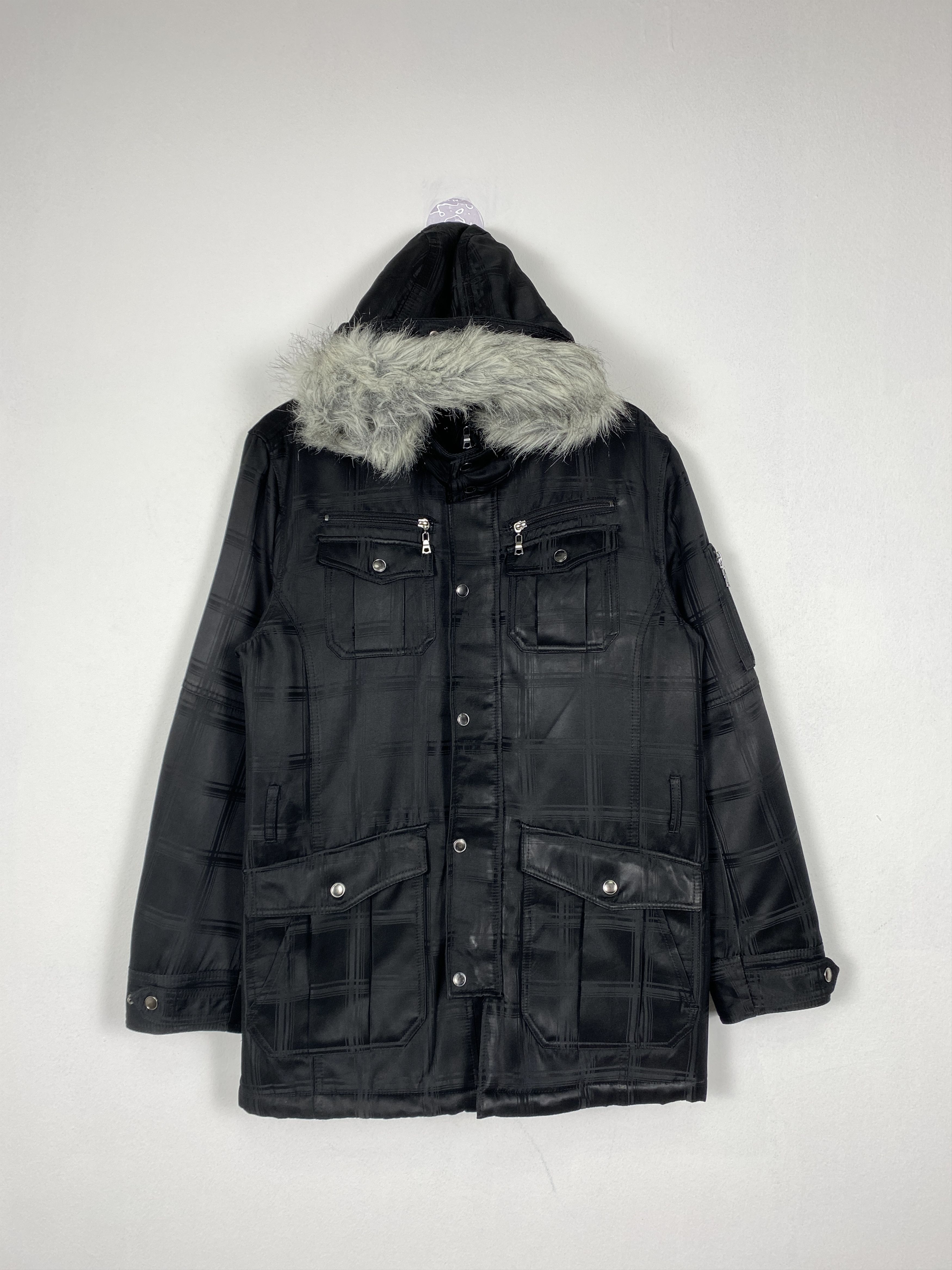 image of Vintage Bareback Realdress Hoodie Zip Up Jacket in Black, Men's (Size Small)