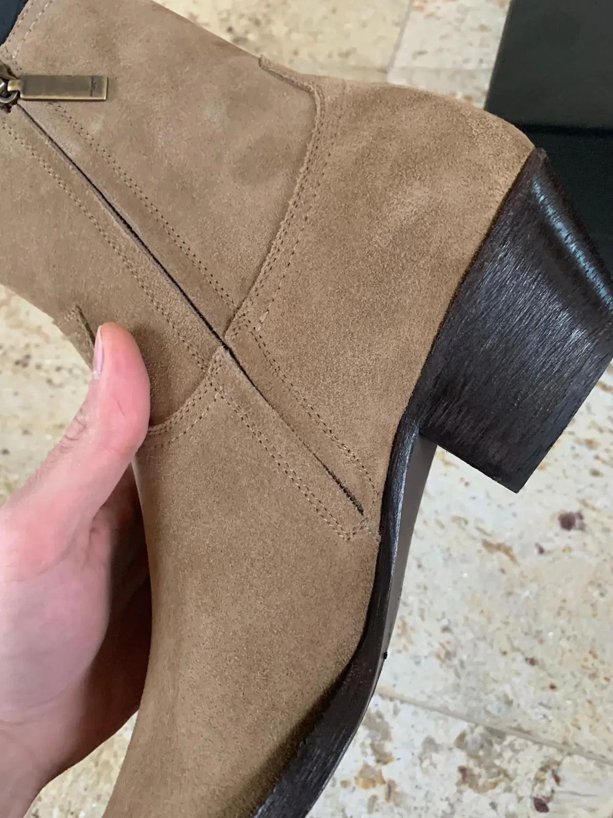 Saint Laurent Paris Lukas 40 Boots in New Sigaro Size US 7 / EU 40 - 11 Thumbnail