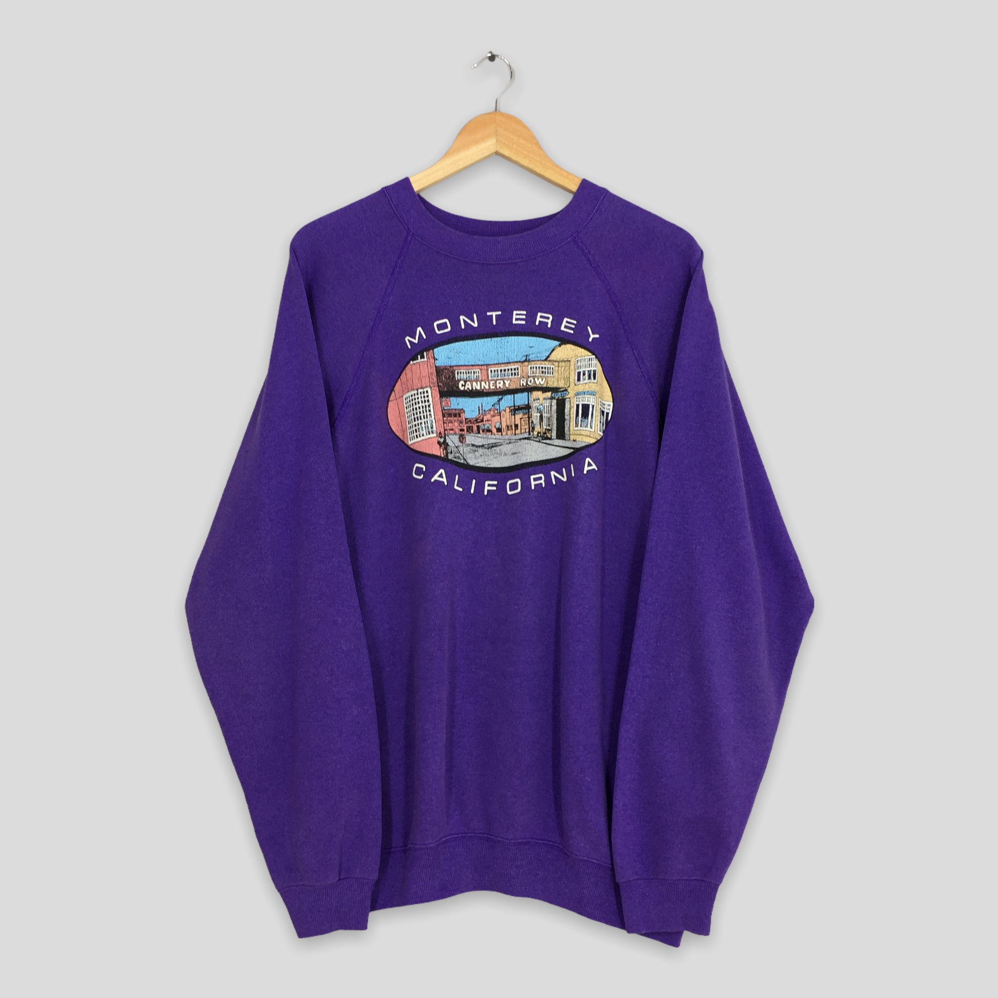Vintage Monterey California Purple sweatshirt XLarge