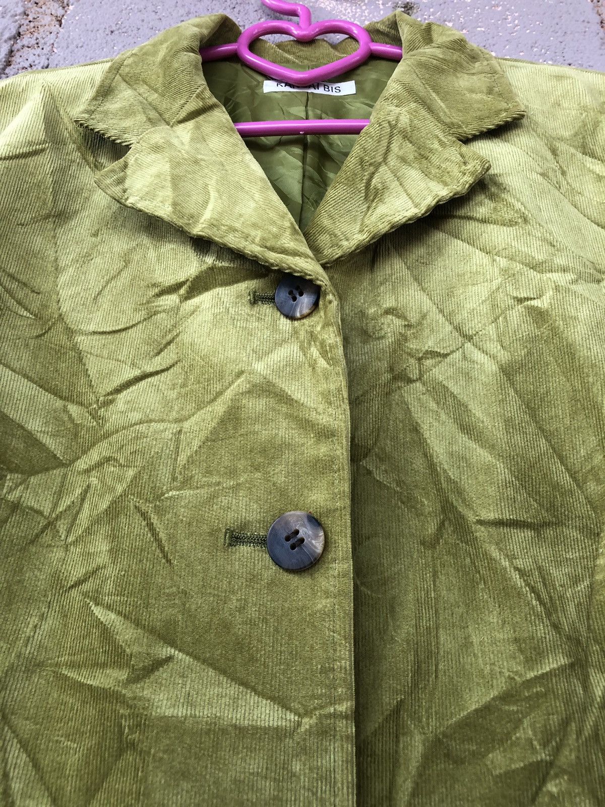 Kansai Yamamoto Rare Kansai Bis Yamamoto Corduroy Blazer Size S / US 4 / IT 40 - 2 Thumbnail