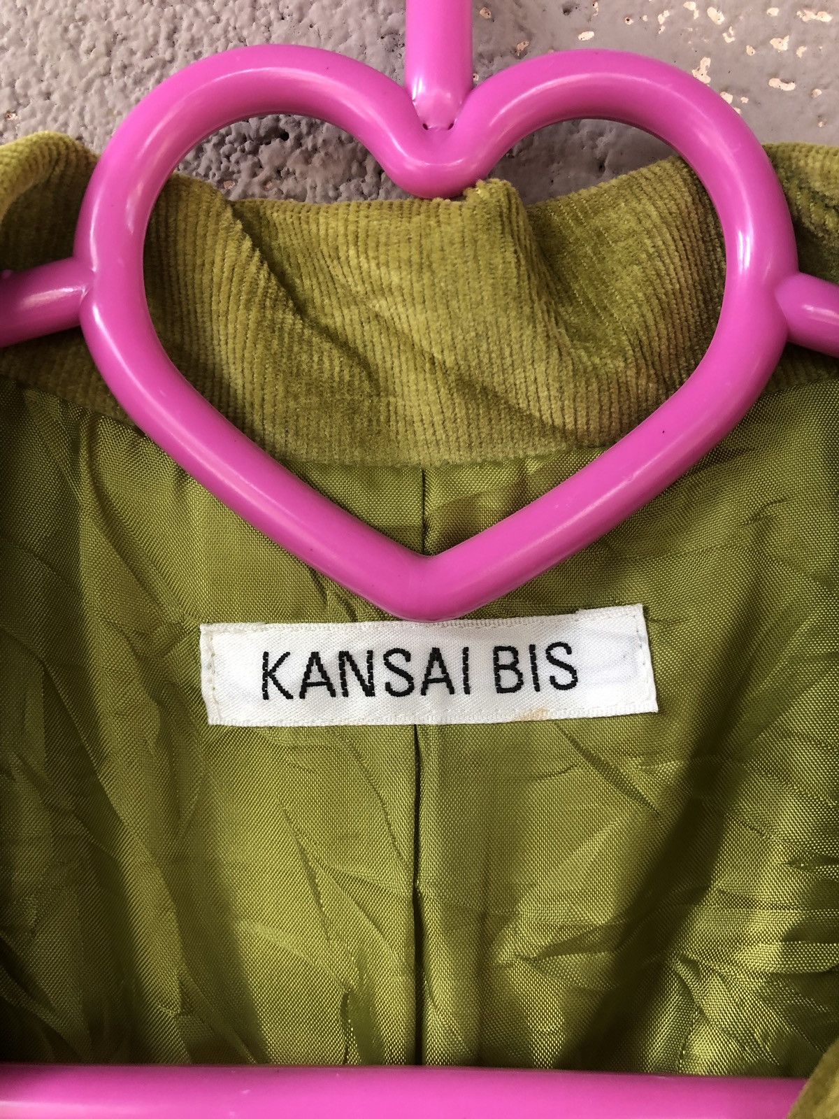 Kansai Yamamoto Rare Kansai Bis Yamamoto Corduroy Blazer Size S / US 4 / IT 40 - 3 Thumbnail
