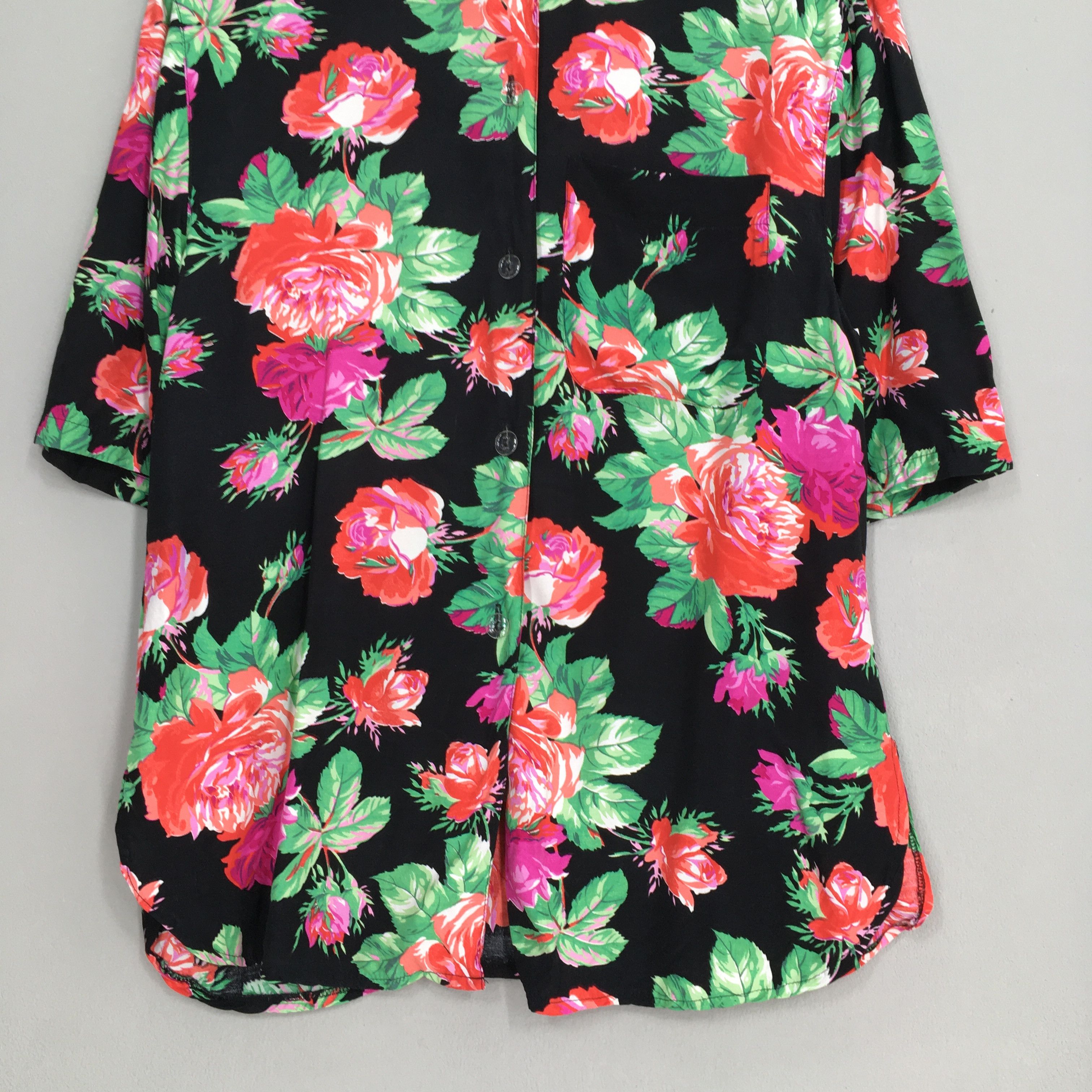 Other Vintage Hawaiian Flower Rayon Shirt Medium Size US M / EU 48-50 / 2 - 3 Thumbnail