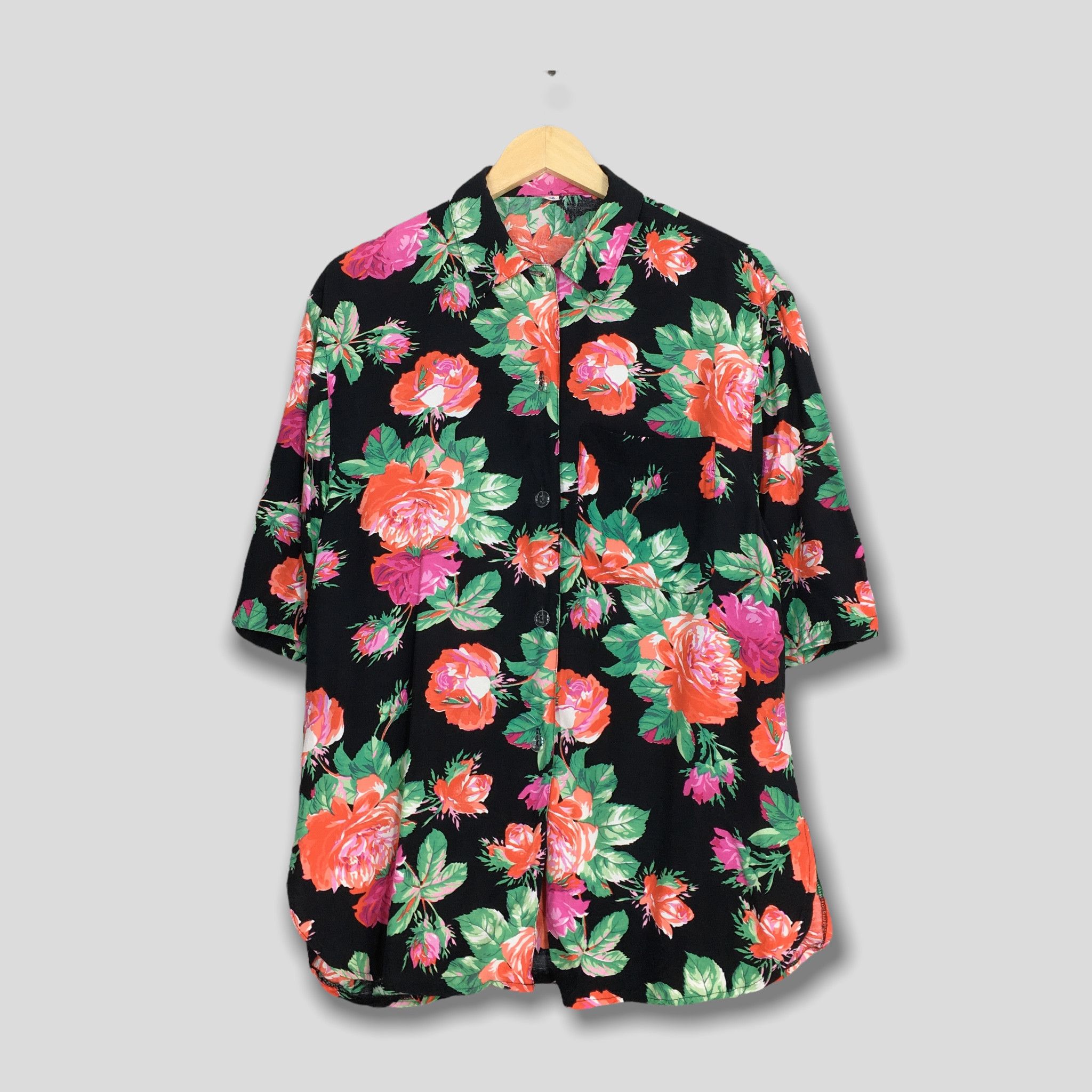 Other Vintage Hawaiian Flower Rayon Shirt Medium Size US M / EU 48-50 / 2 - 1 Thumbnail