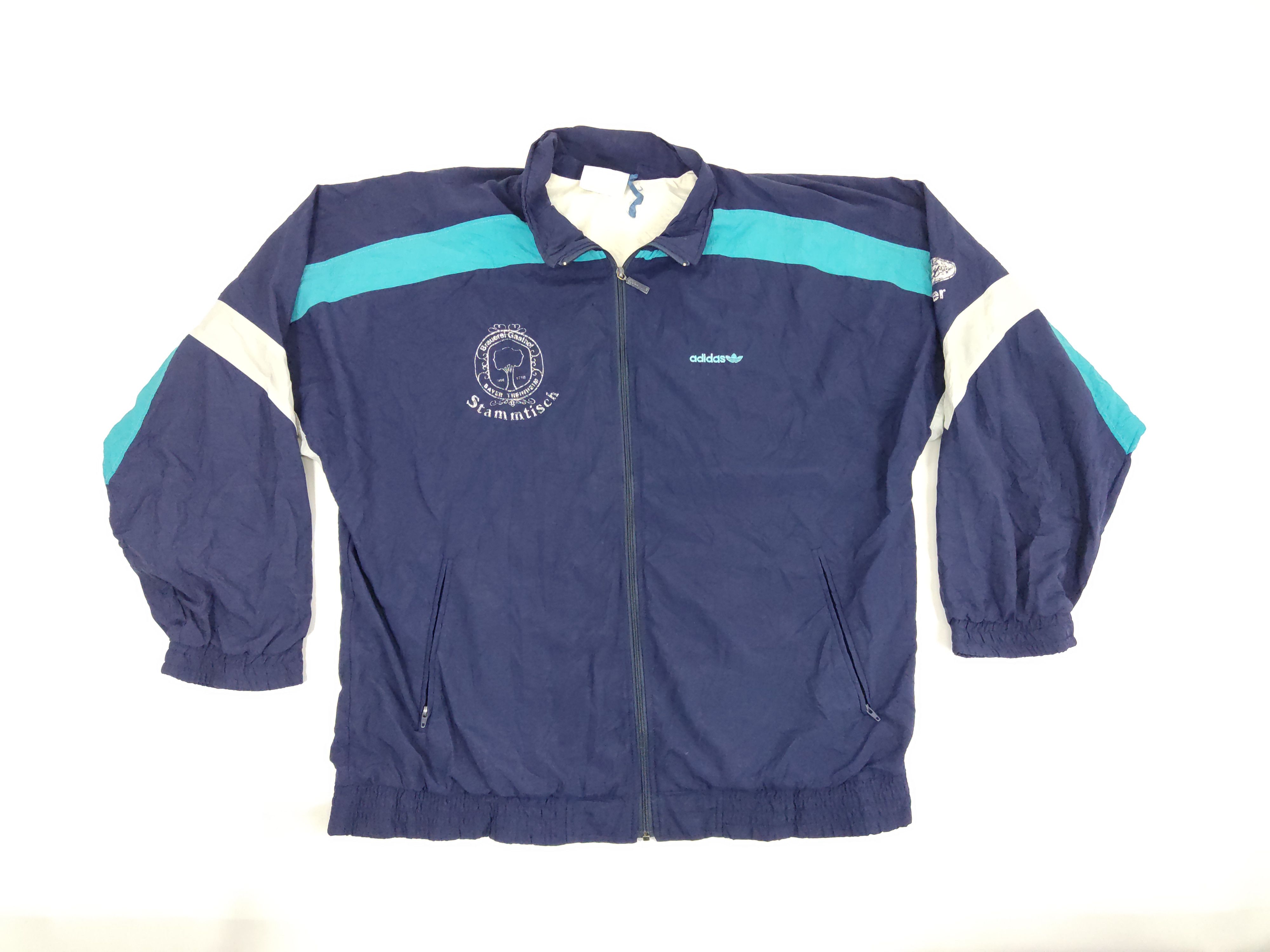 Adidas Rare Vintage Adidas Trefoil Made in Syria Damascus Size US XL / EU 56 / 4 - 2 Thumbnail