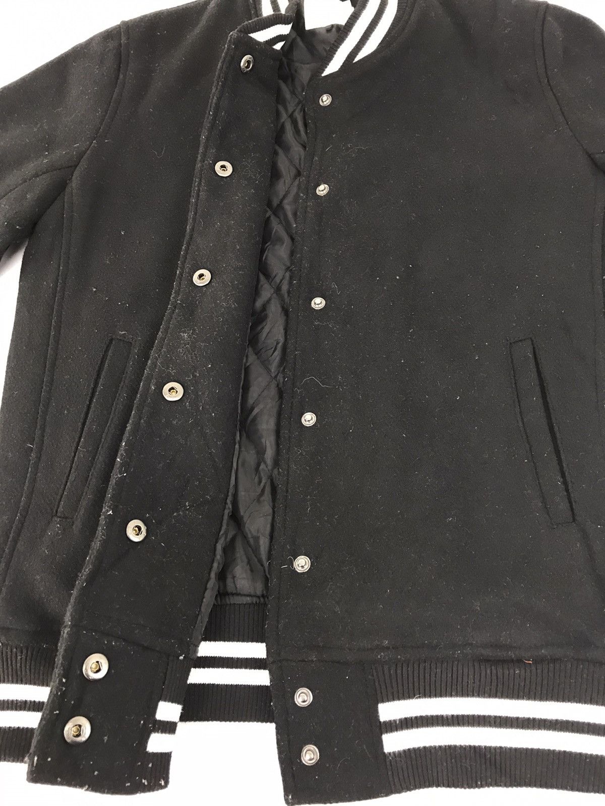 Japanese Brand Vintage Varsity Jacket Japanese Fashion Brand Snap Button Size US S / EU 44-46 / 1 - 3 Thumbnail