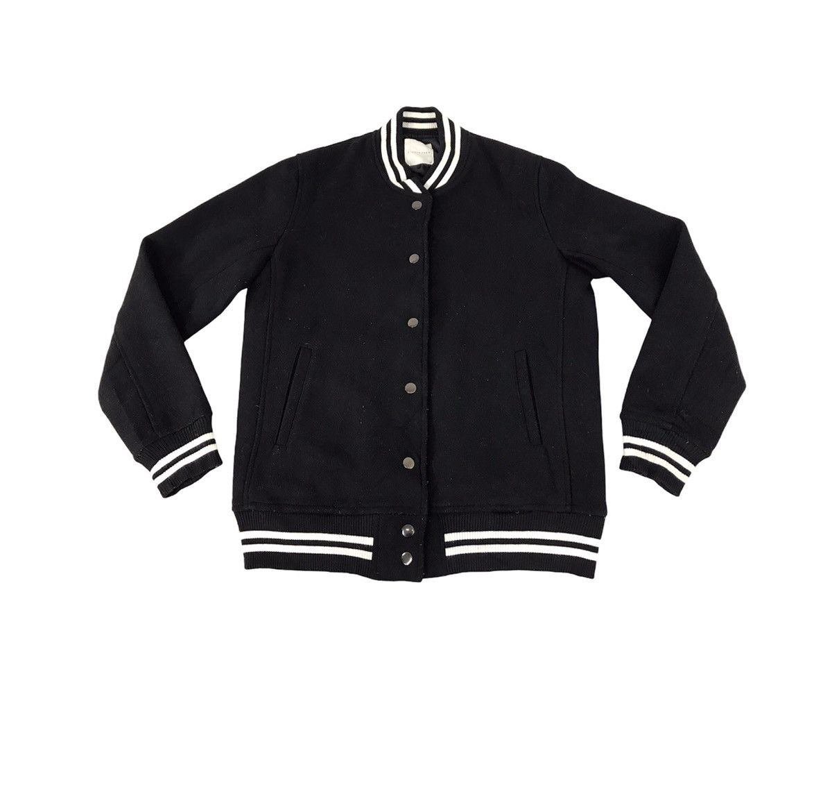 Japanese Brand Vintage Varsity Jacket Japanese Fashion Brand Snap Button Size US S / EU 44-46 / 1 - 1 Thumbnail