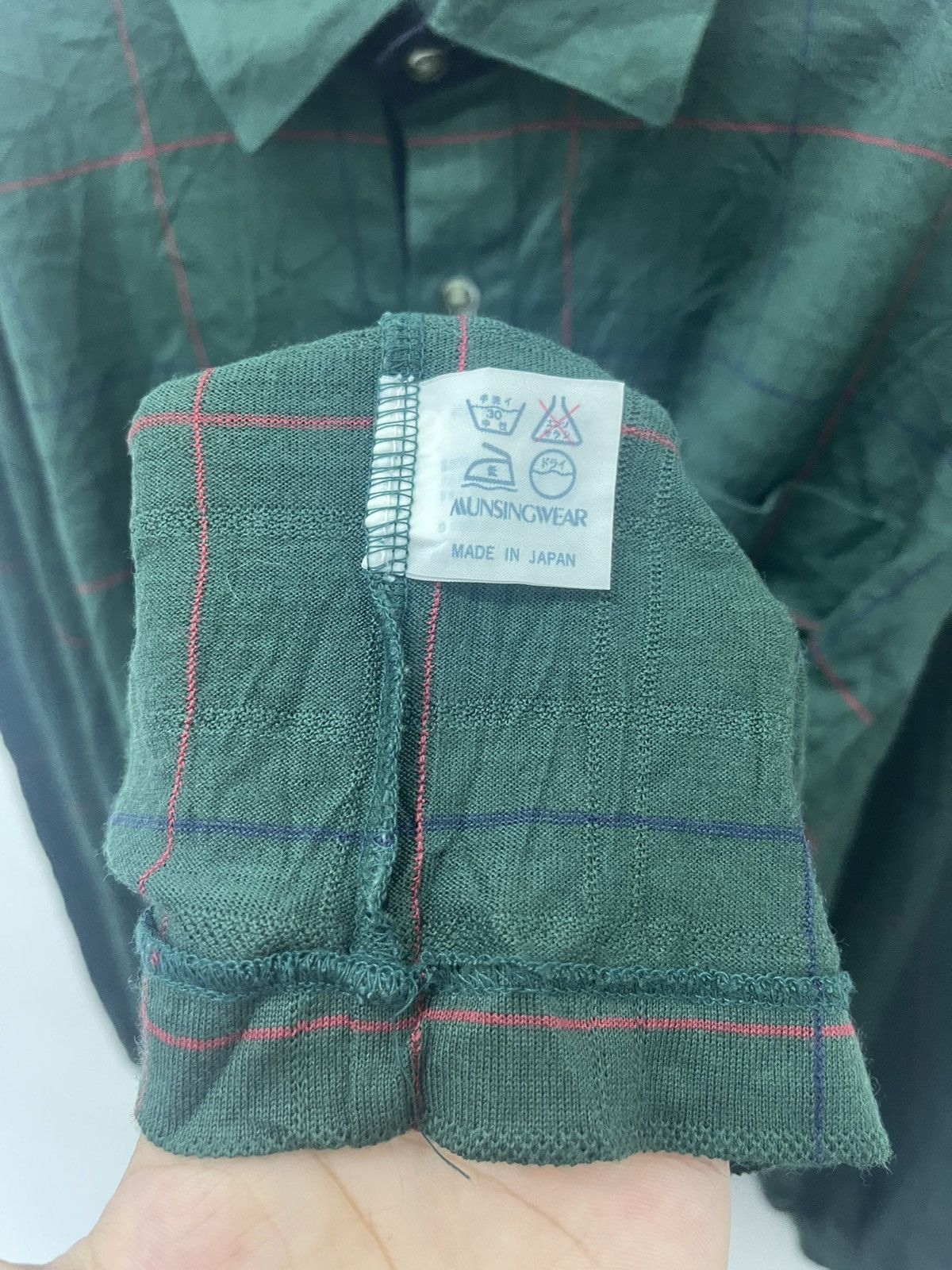 Grand Slam Rare 90s Vintage GRAND SLAM Munsingwear Single Pocket Plaid Size US L / EU 52-54 / 3 - 4 Thumbnail