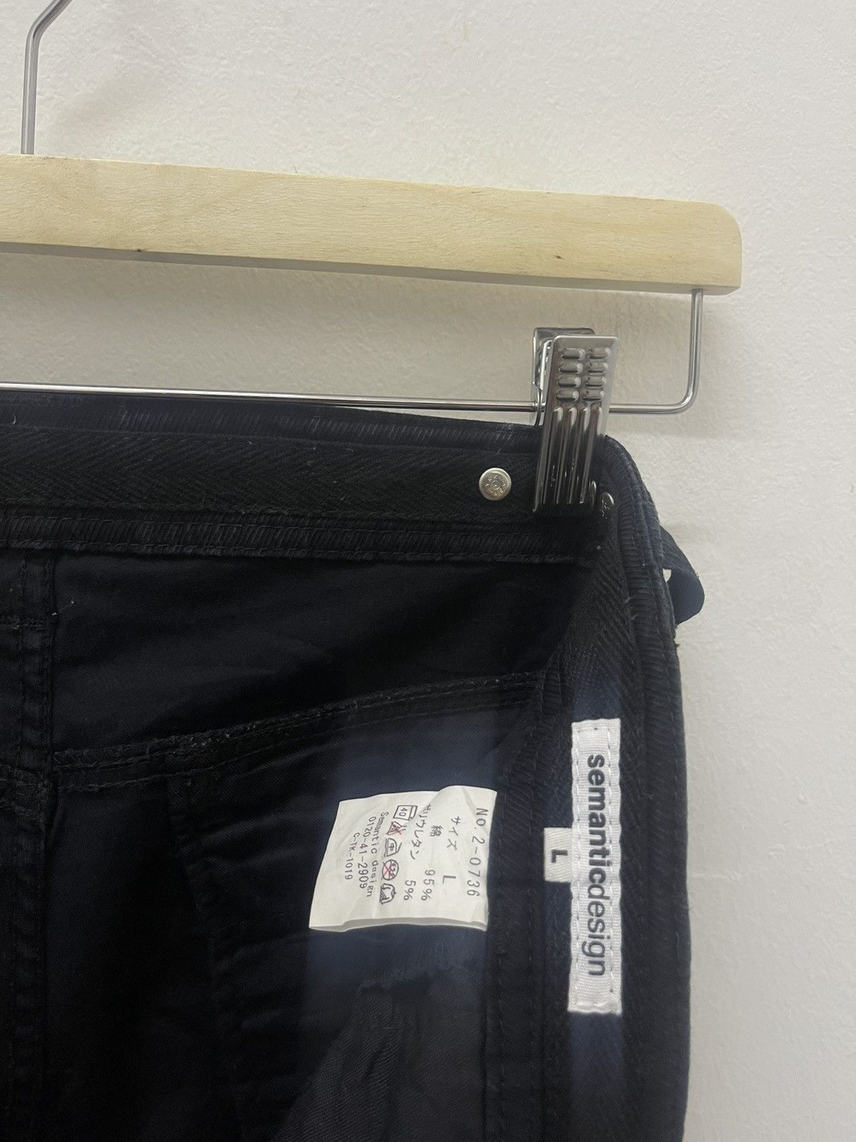 Seditionaries Rare Vintage SEMANTIC DESIGN Zip Multi Pocket Bondage Punk Size US 30 / EU 46 - 4 Thumbnail