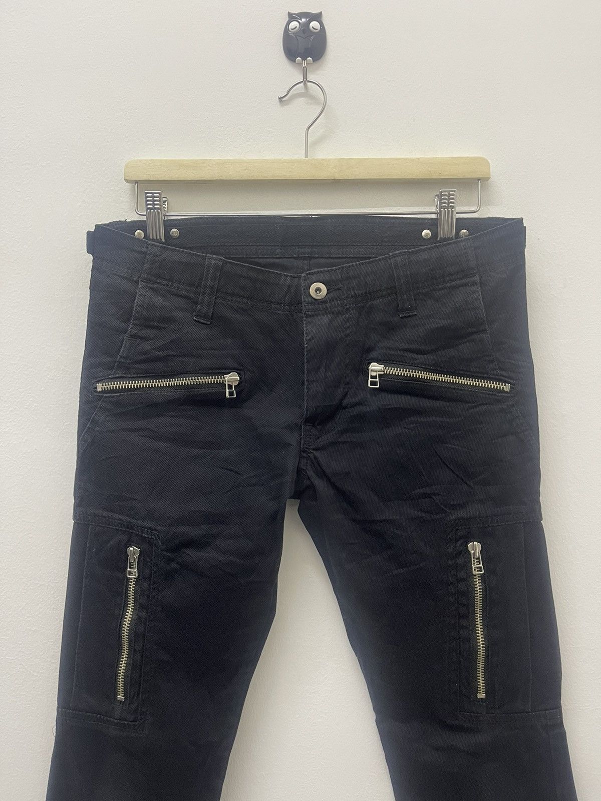 Seditionaries Rare Vintage SEMANTIC DESIGN Zip Multi Pocket Bondage Punk Size US 30 / EU 46 - 2 Thumbnail