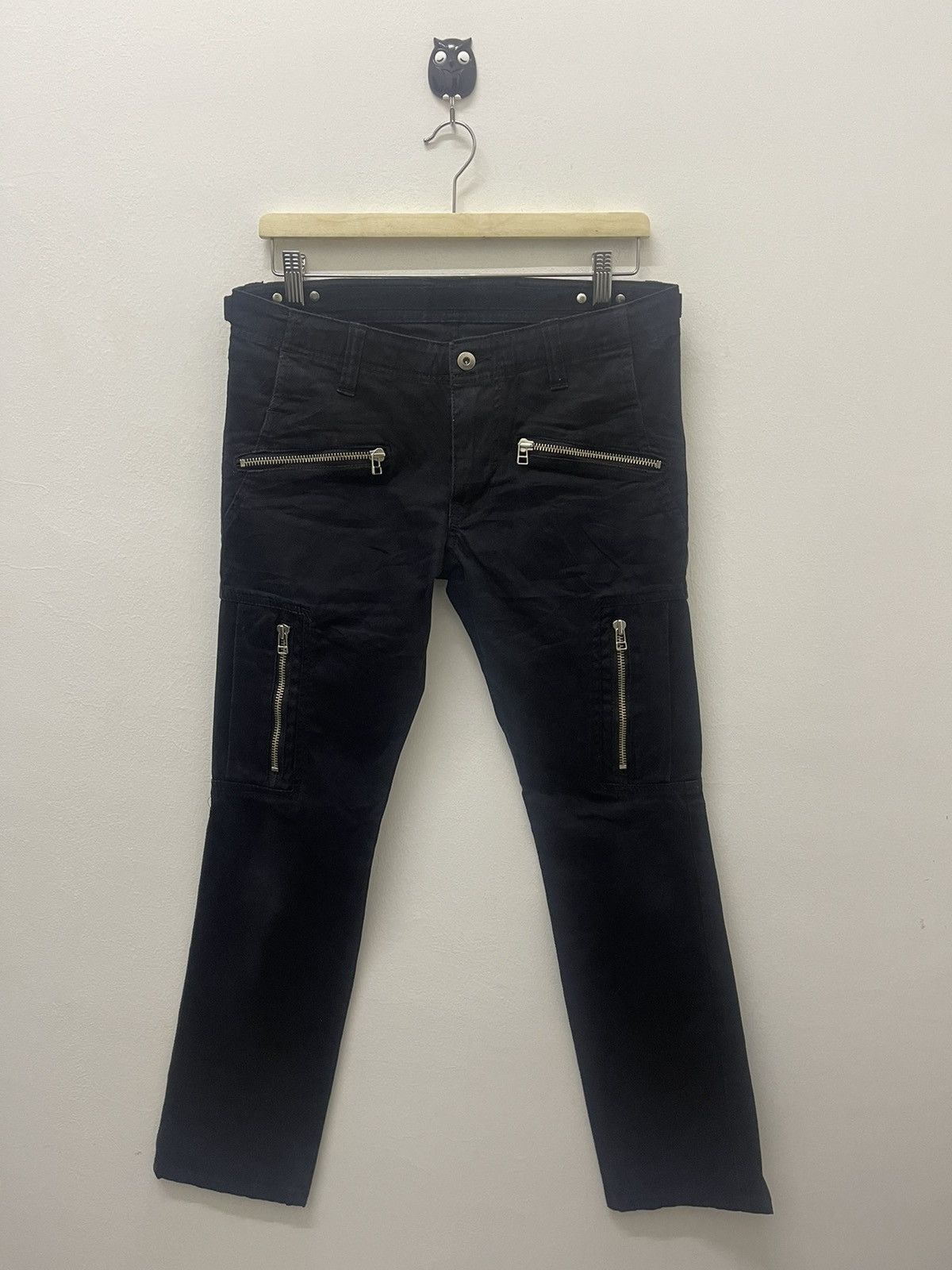 Seditionaries Rare Vintage SEMANTIC DESIGN Zip Multi Pocket Bondage Punk Size US 30 / EU 46 - 1 Thumbnail