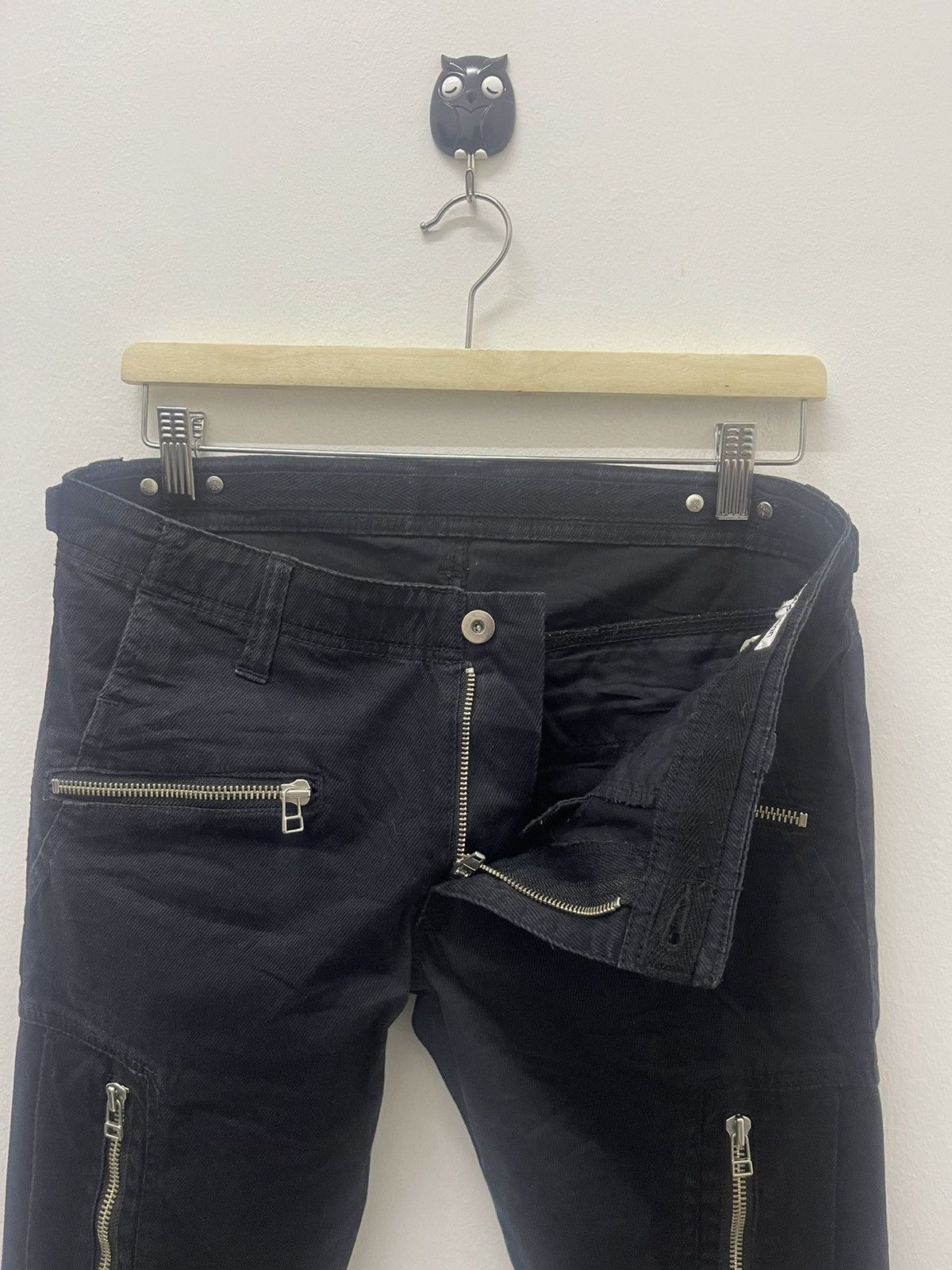 Seditionaries Rare Vintage SEMANTIC DESIGN Zip Multi Pocket Bondage Punk Size US 30 / EU 46 - 3 Thumbnail