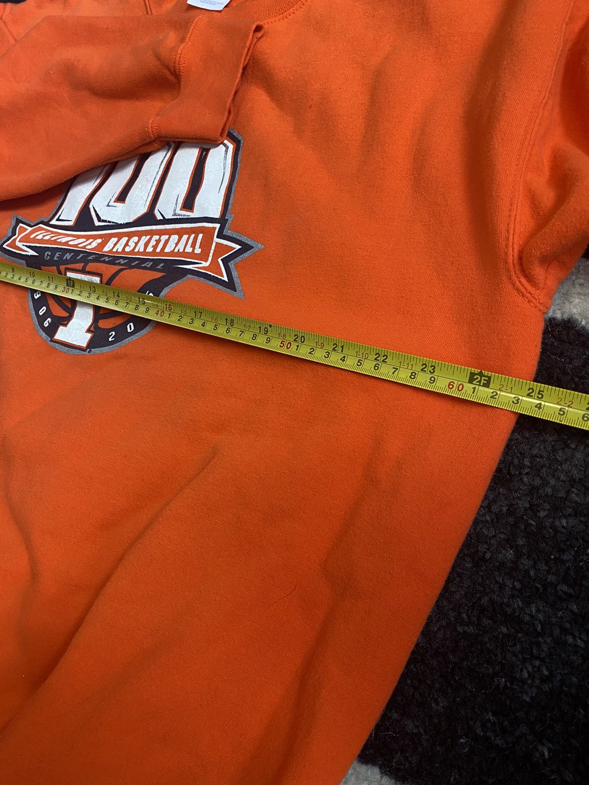 Gildan × Vintage Illini Basketball Centennial 100 Yr Crewneck (2005) Size US L / EU 52-54 / 3 - 5 Thumbnail