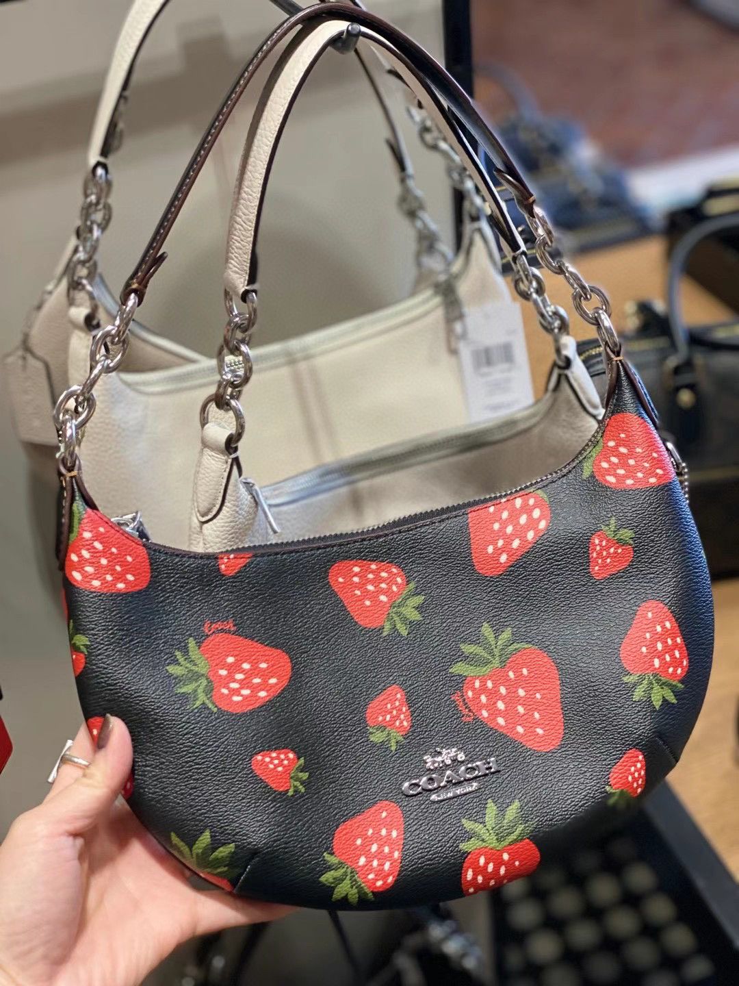 Coach coach Payton Hobo With Wild Strawberry Print CH330 | Grailed