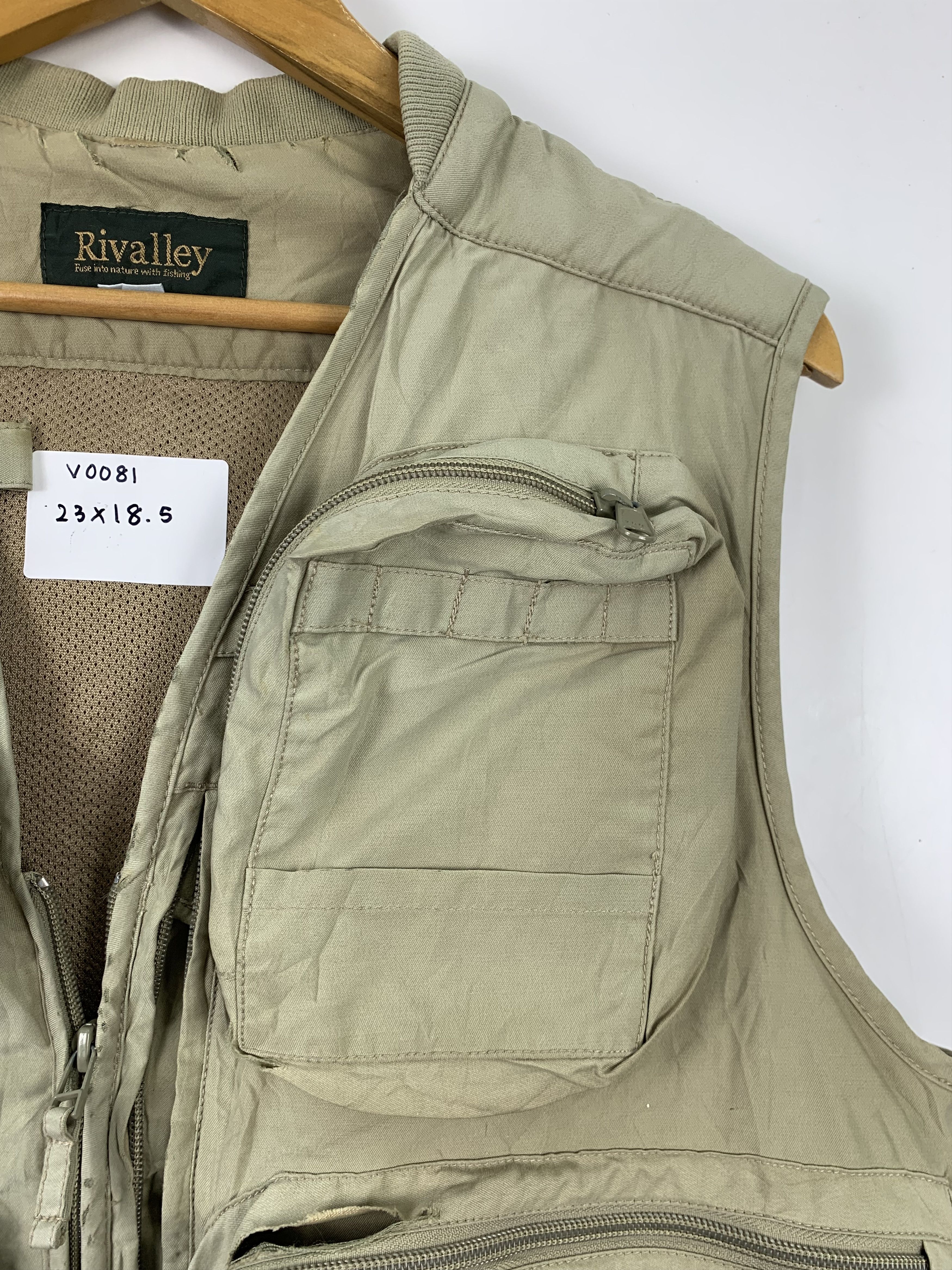 Japanese Brand Vintage Rivalley Multi Pocket Tactical Utility Vests Size US M / EU 48-50 / 2 - 4 Thumbnail