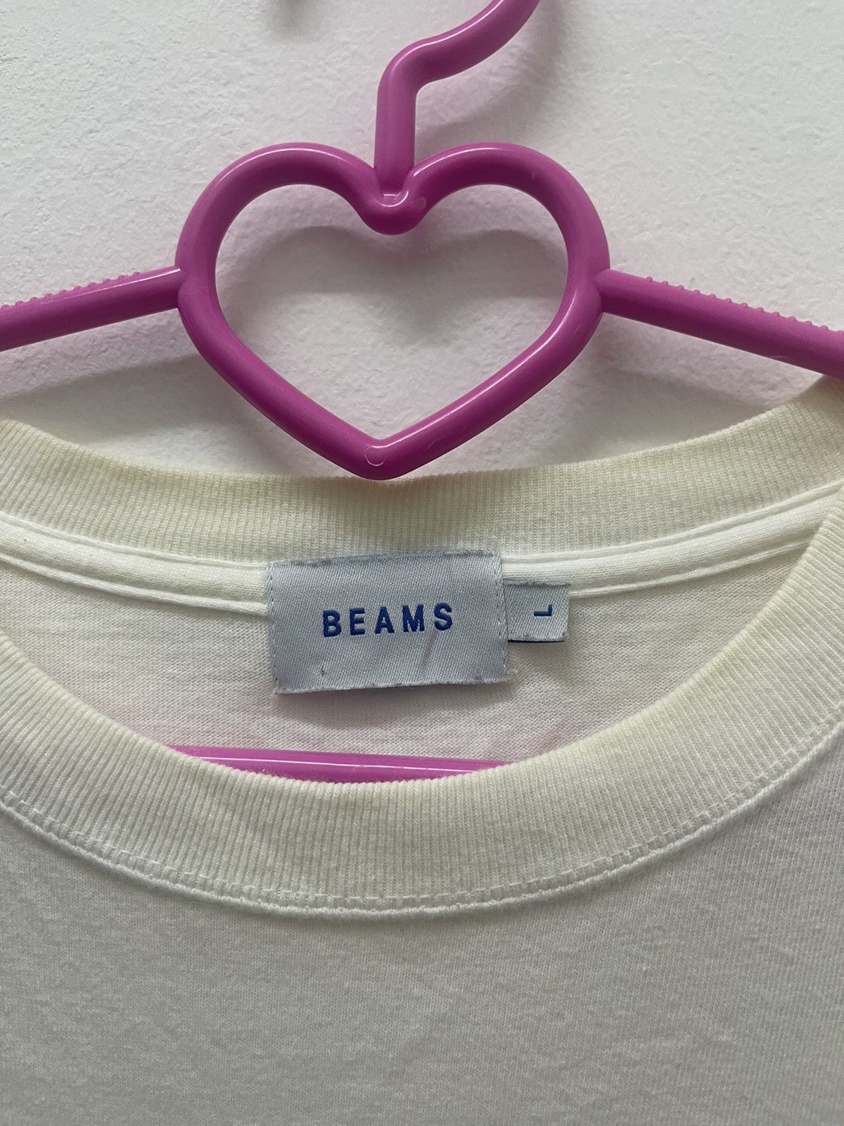 Beams Plus Rare 90s Vintage BEAMS Long Sleeve Tee Size US L / EU 52-54 / 3 - 3 Thumbnail